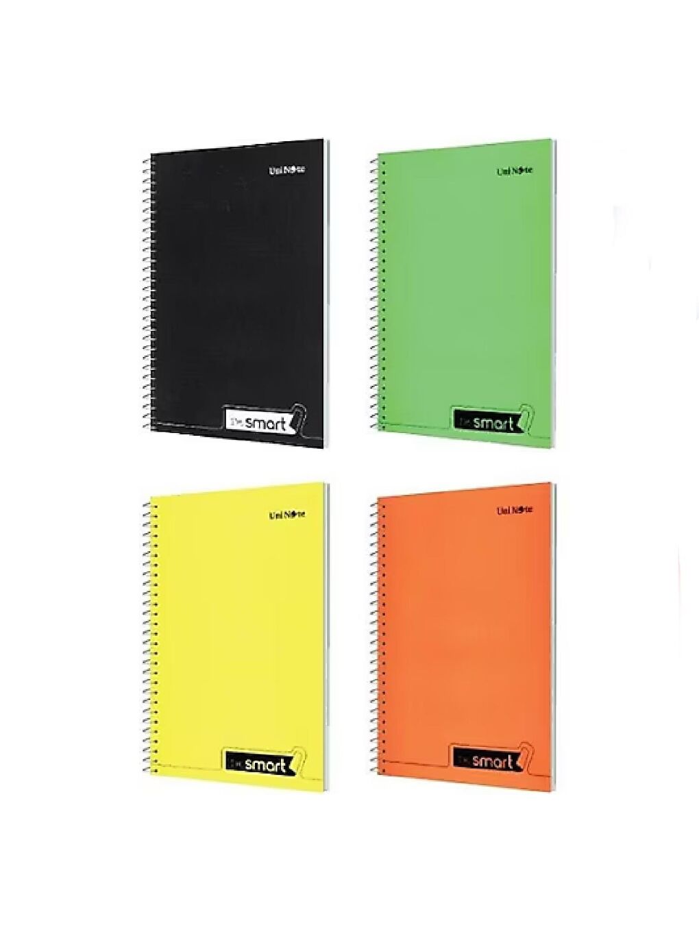 Çınar Karışık Asorti Im Smart A4 96 Yaprak Plastik Kapak Spiralli Defter 4 Çizgili+4 Kareli