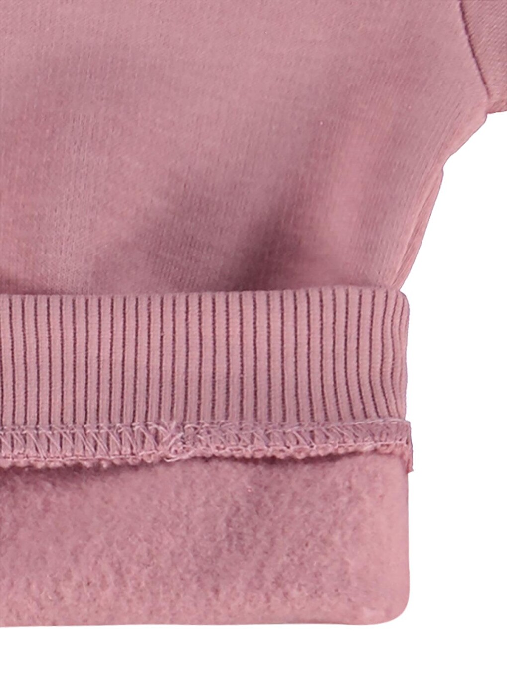 Girls Tavşan Nakışlı 2-5 Yaş Sweatshirt - Pembe-1