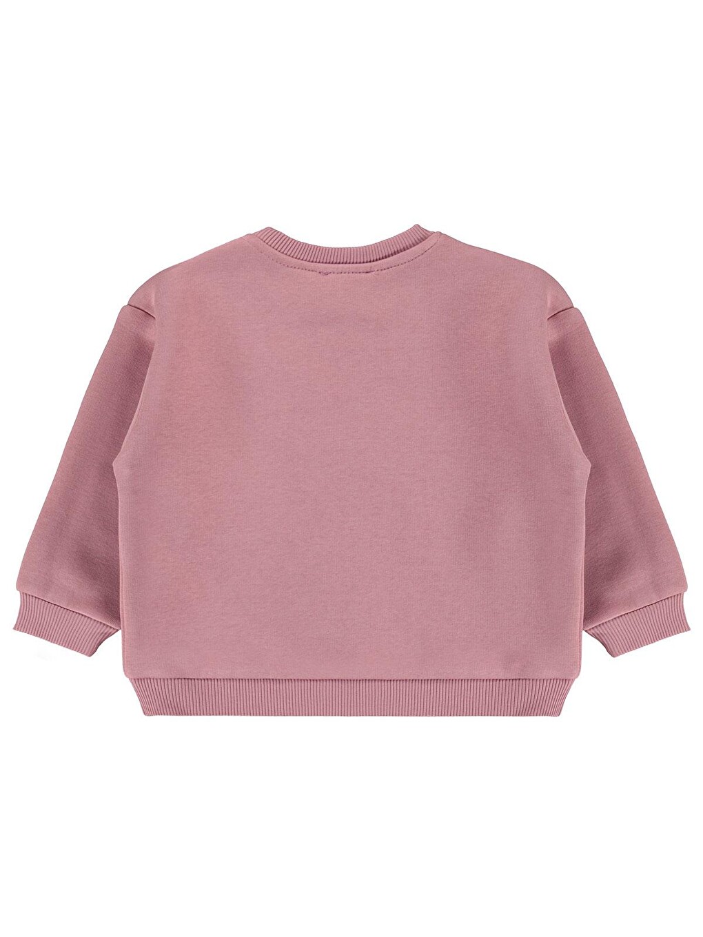 Girls Tavşan Nakışlı 2-5 Yaş Sweatshirt - Pembe-3