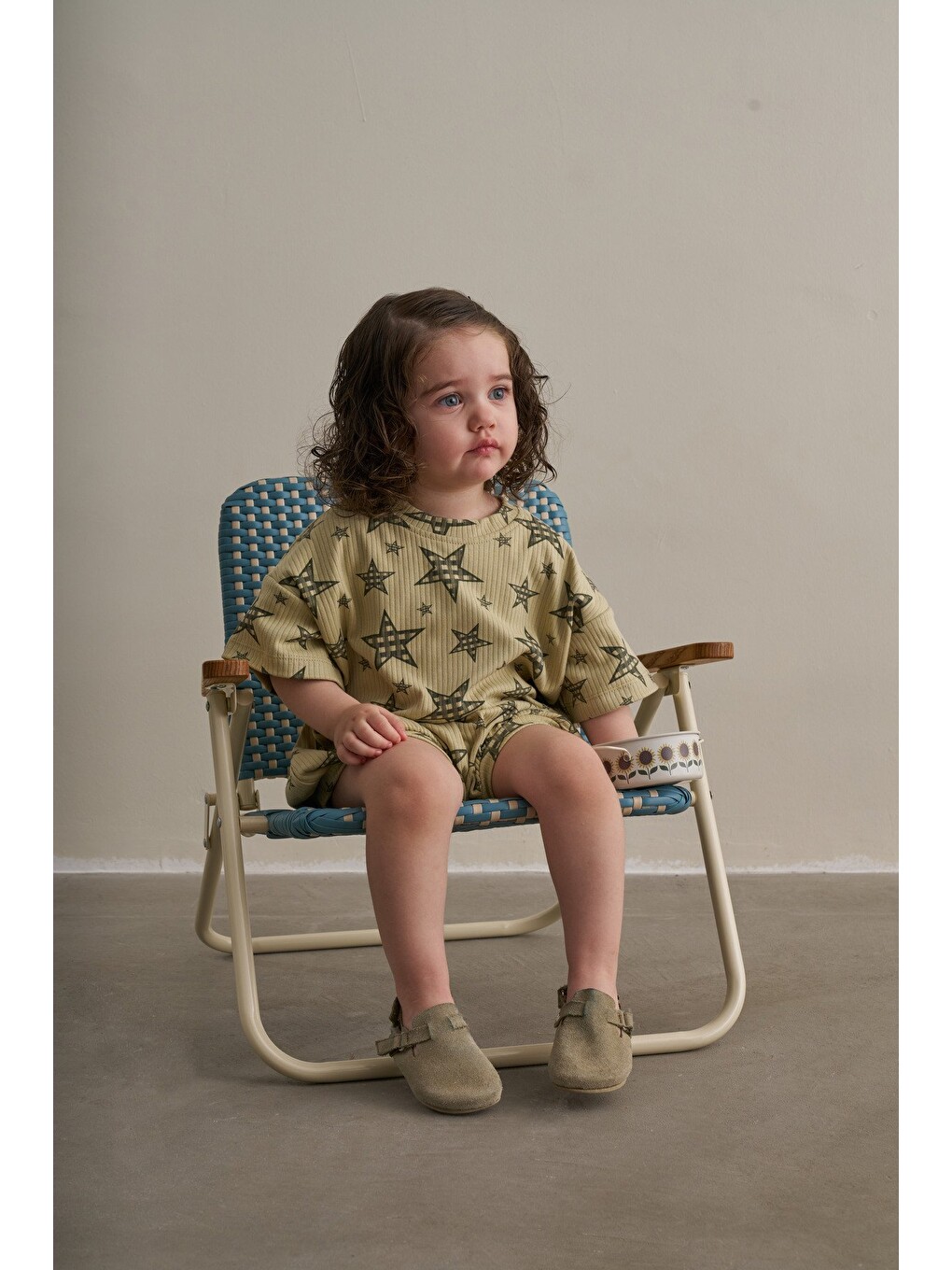 Haki Comfy Cubs Serisi Oversize Tulum-2