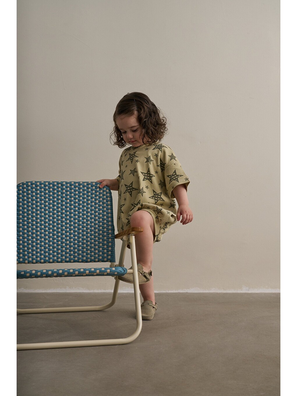 Haki Comfy Cubs Serisi Oversize Tulum-4