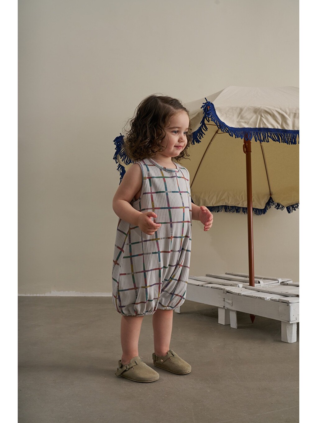 Gri Comfy Cubs Serisi Balon Tulum