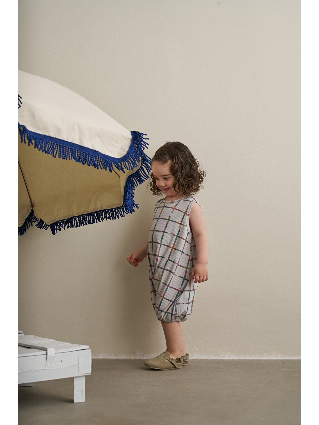 Gri Comfy Cubs Serisi Balon Tulum-1