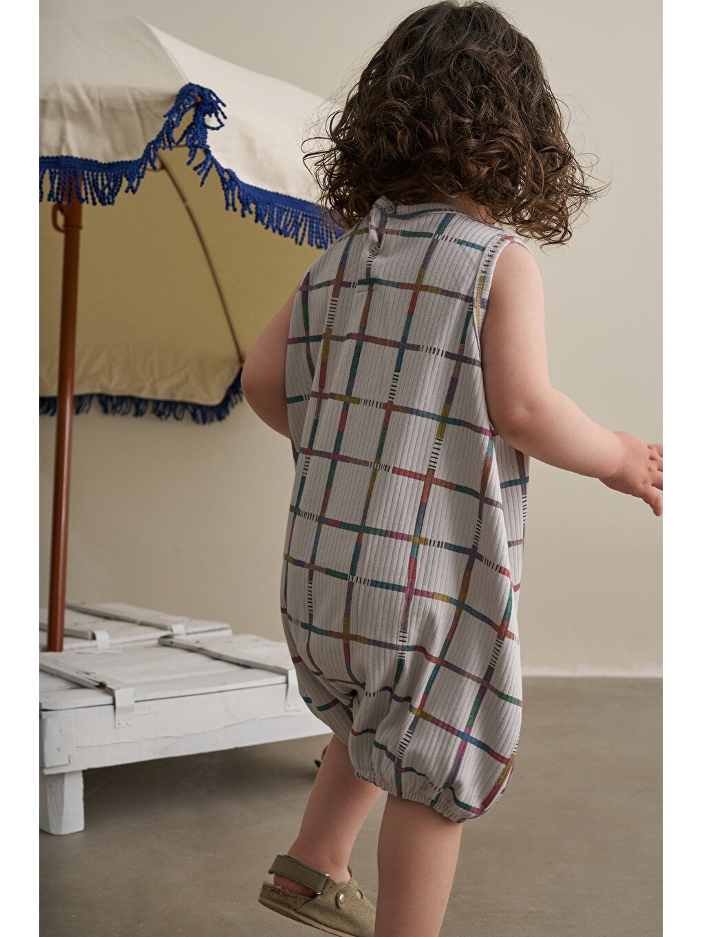 Gri Comfy Cubs Serisi Balon Tulum-2