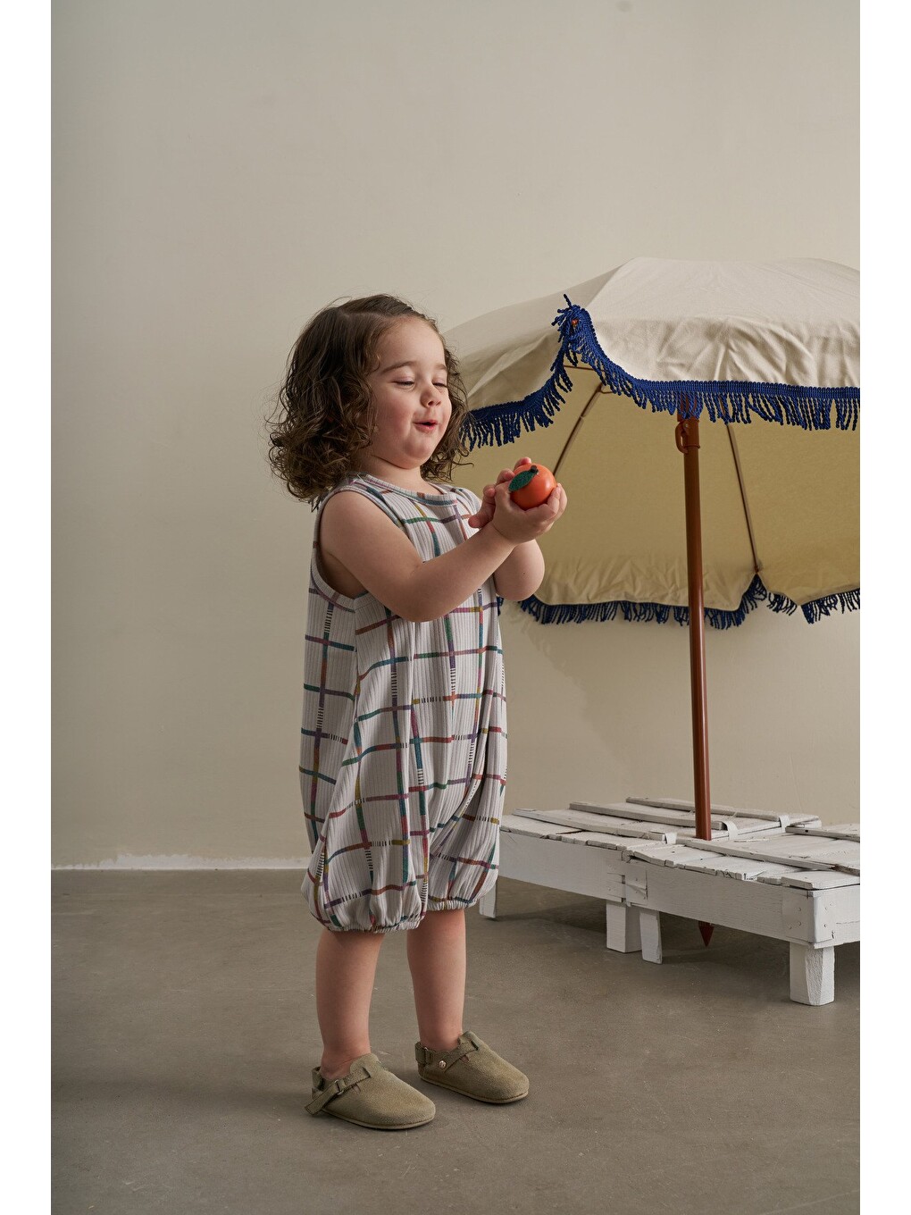 Gri Comfy Cubs Serisi Balon Tulum-3