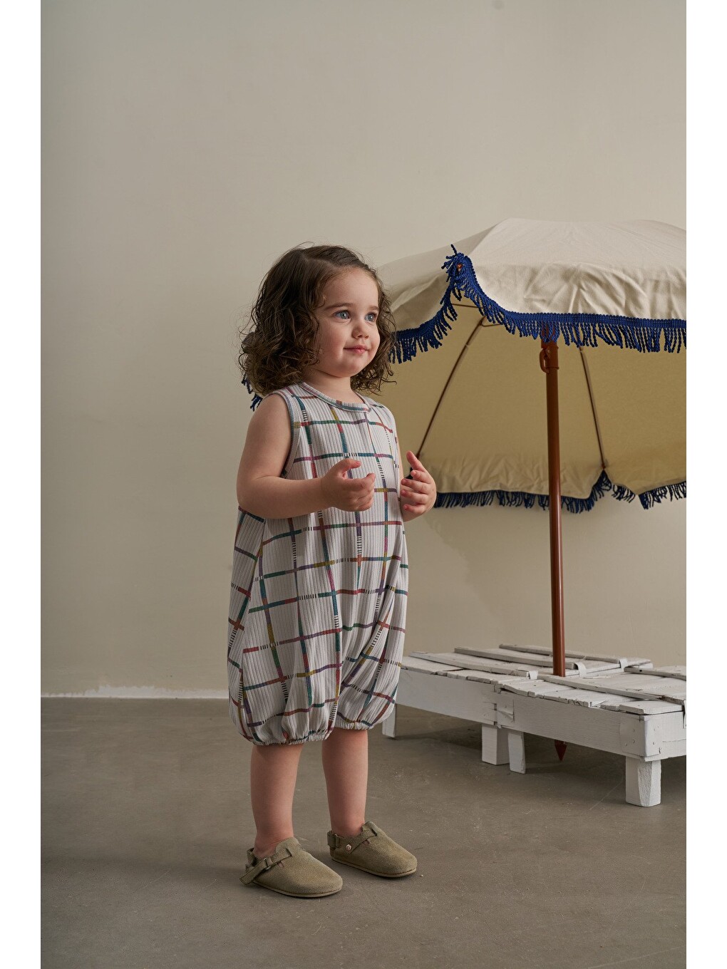 Gri Comfy Cubs Serisi Balon Tulum-7