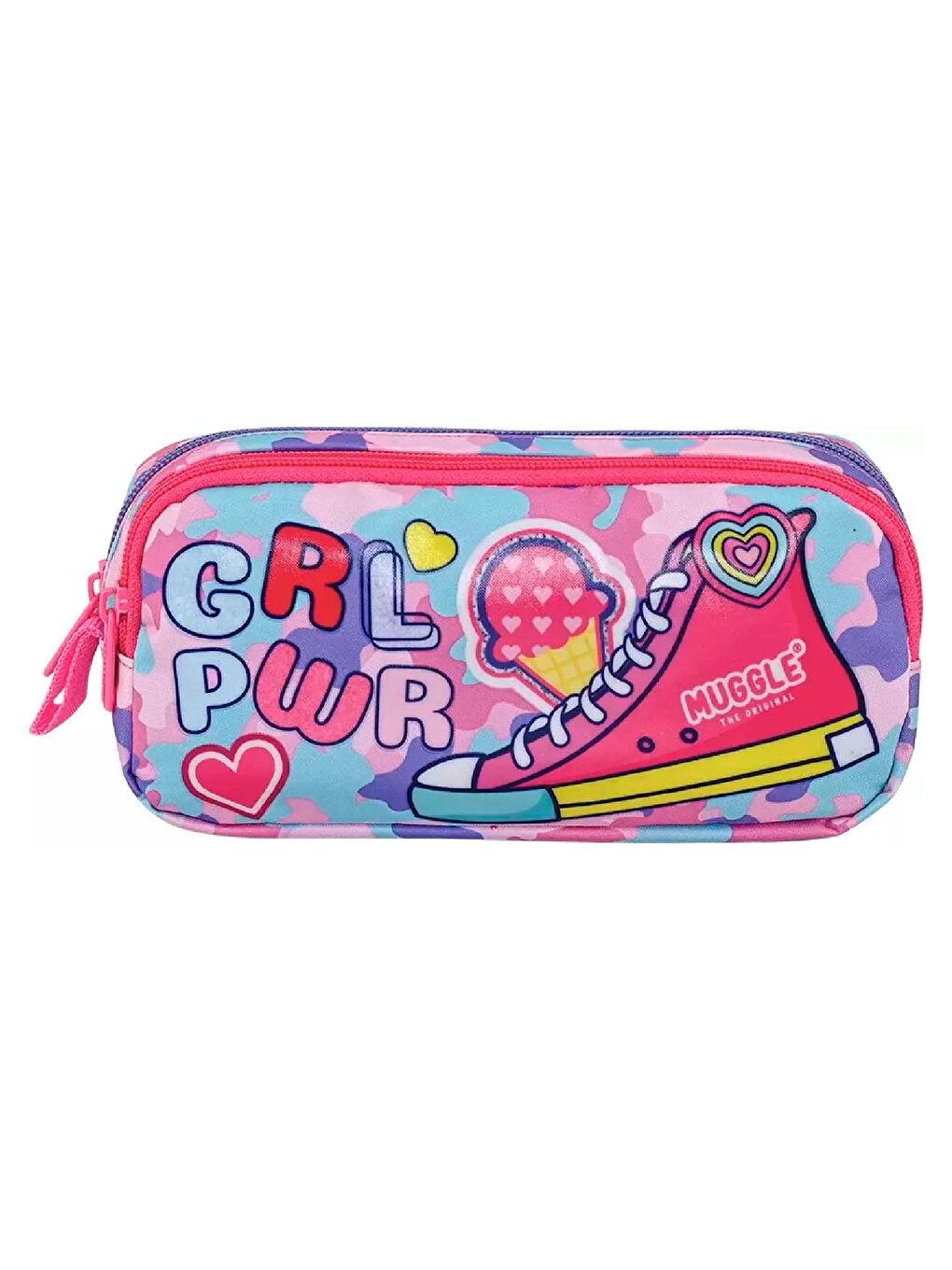 3 Bölmeli Girl Power Çanta + Termoslu Beslenme Çantası + Kalemlik-3