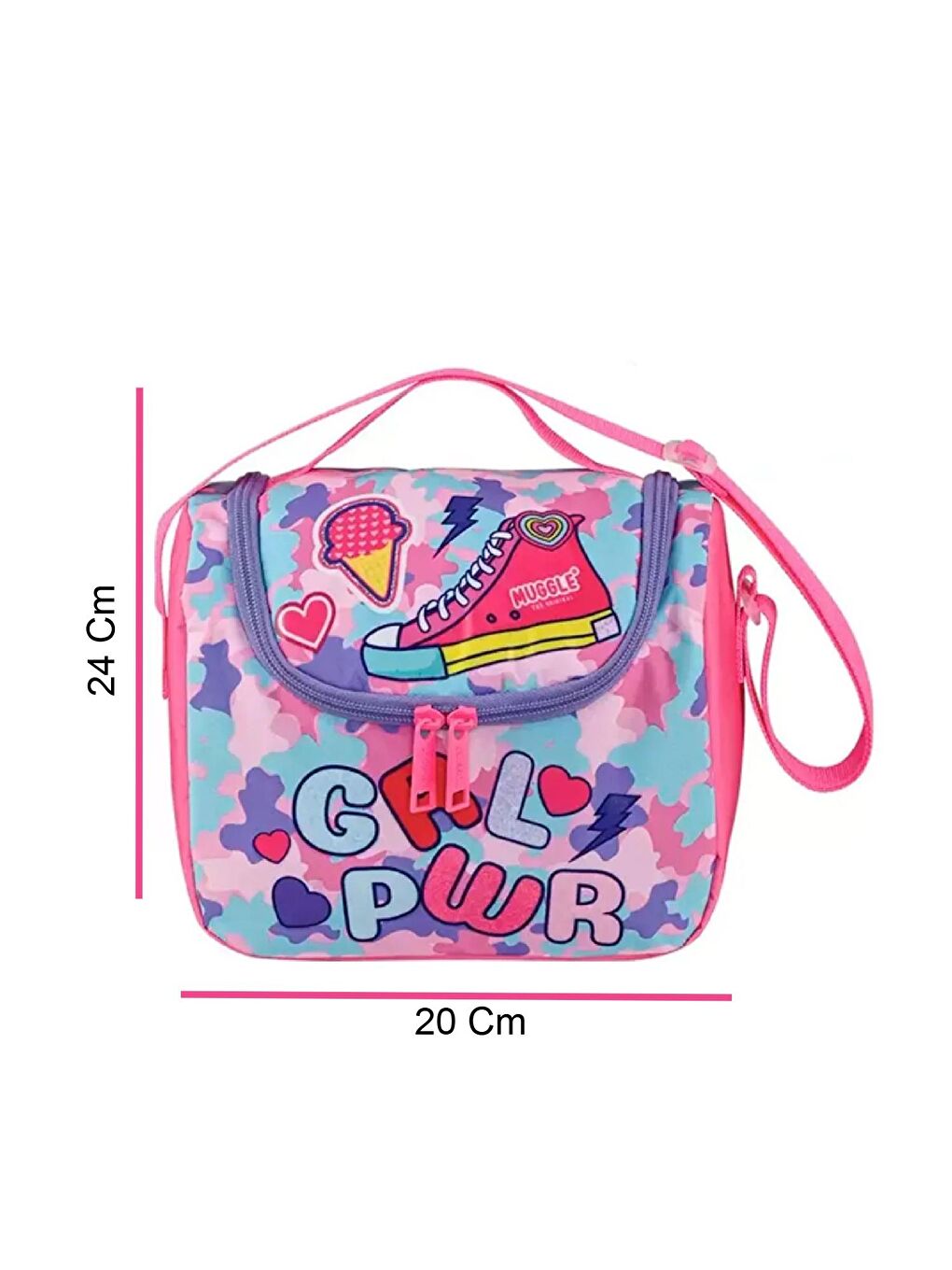 3 Bölmeli Girl Power Çanta + Termoslu Beslenme Çantası + Kalemlik-5