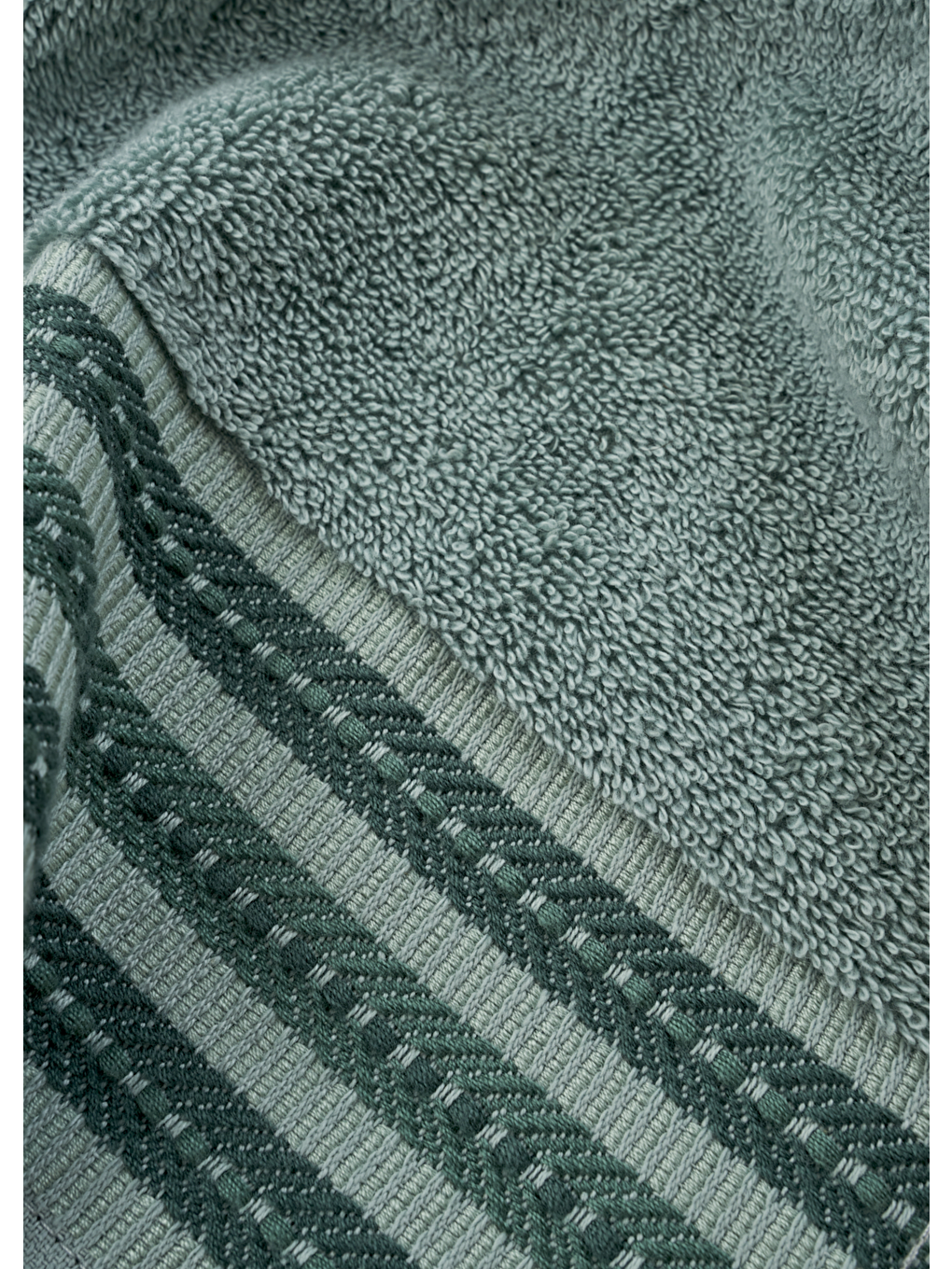 Yeşil Premium Ege Pamuğu Yüz Havlusu Mint (50x90 Cm)