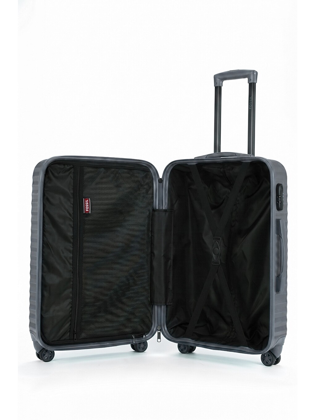 Gri Abs Unisex Orta Boy Valiz Fsl133-3