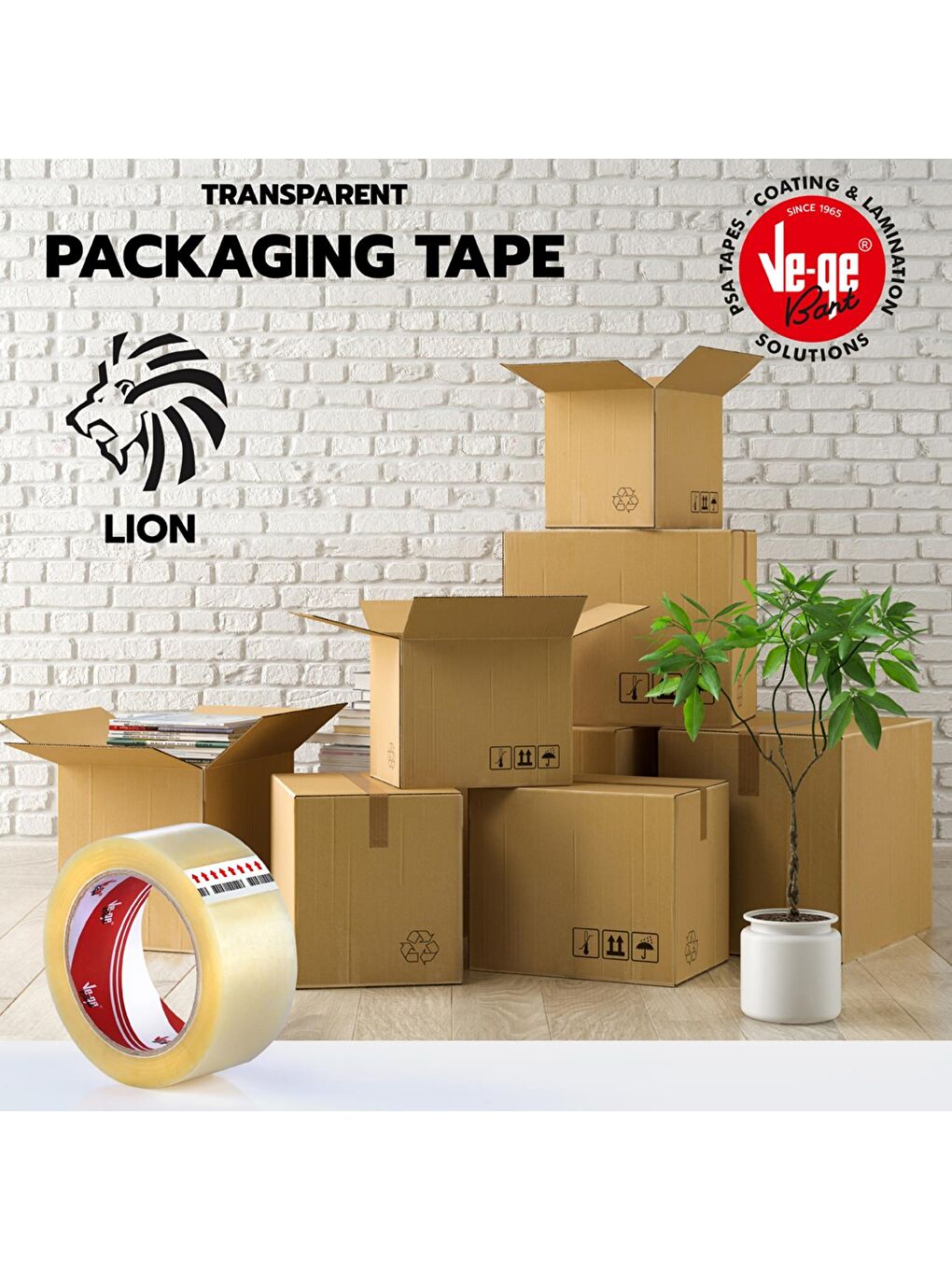 Aslan Koli Bandı 45x100 Metre 6 Adet-3