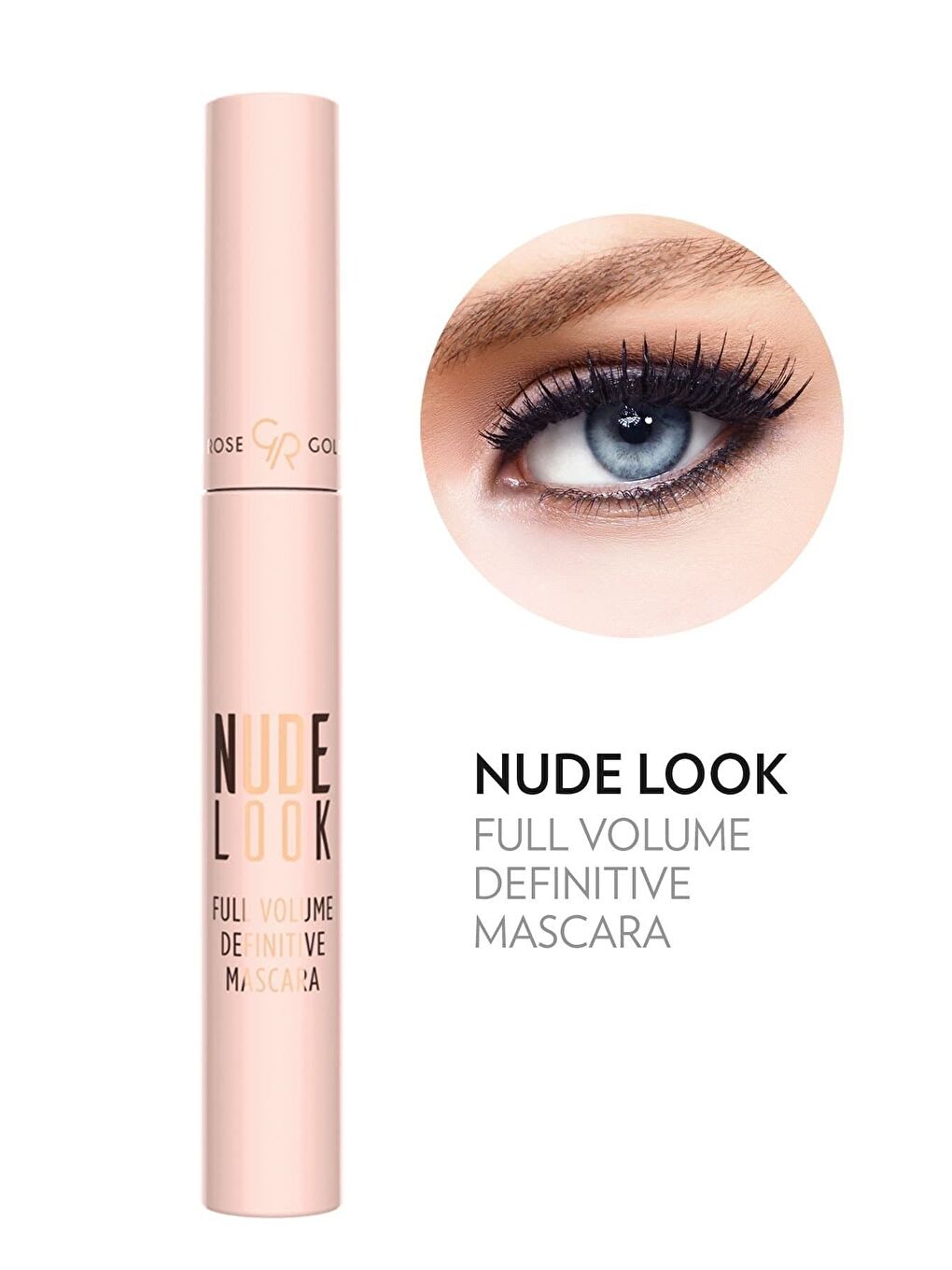 GOLDEN ROSE Nude Look Full Volume Definitive Mascara - Black - Hacim Veren Maskara - 4