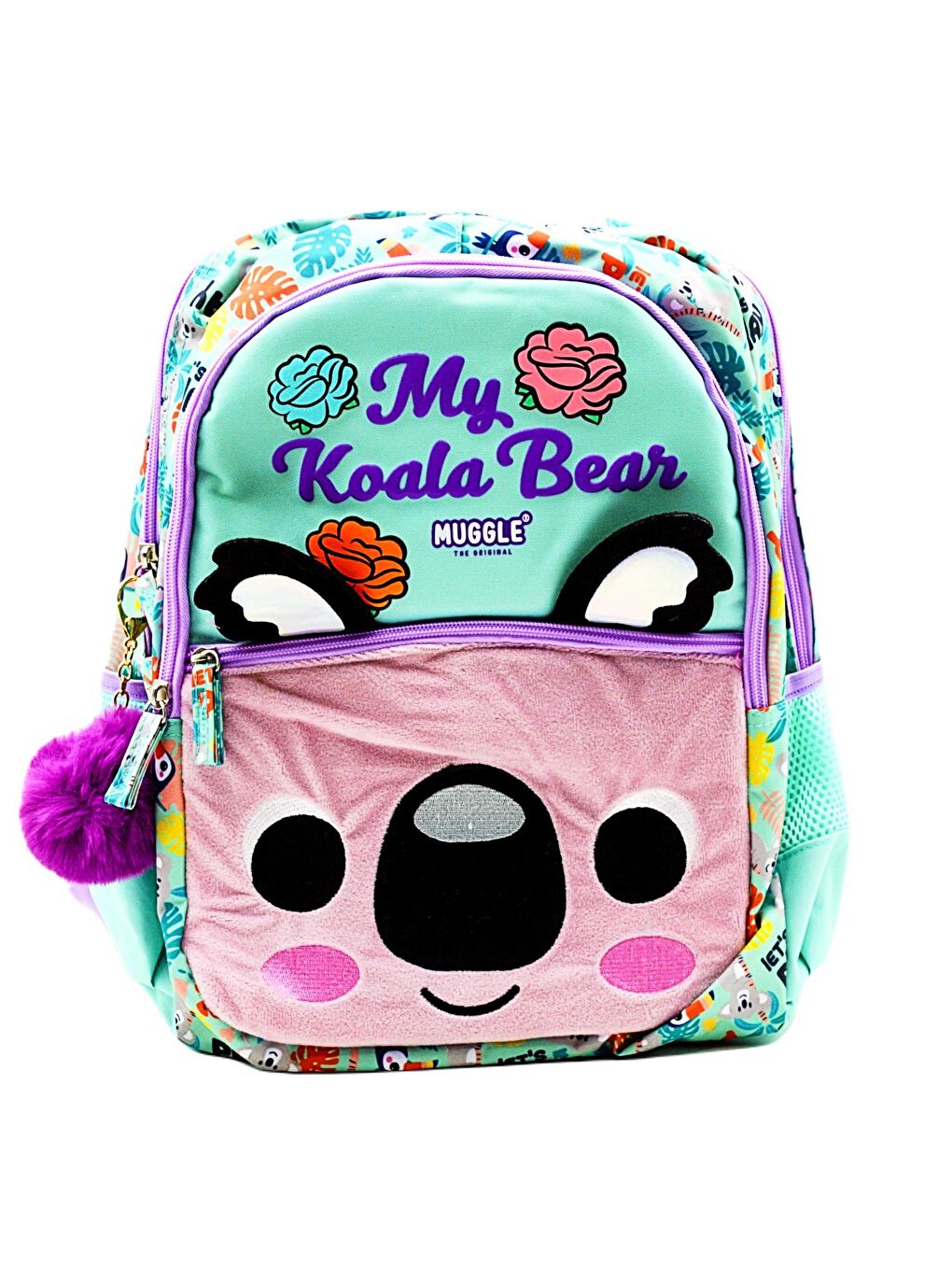 3 Bölmeli Koala Okul Çantası + Termoslu Beslenme Çantası-3