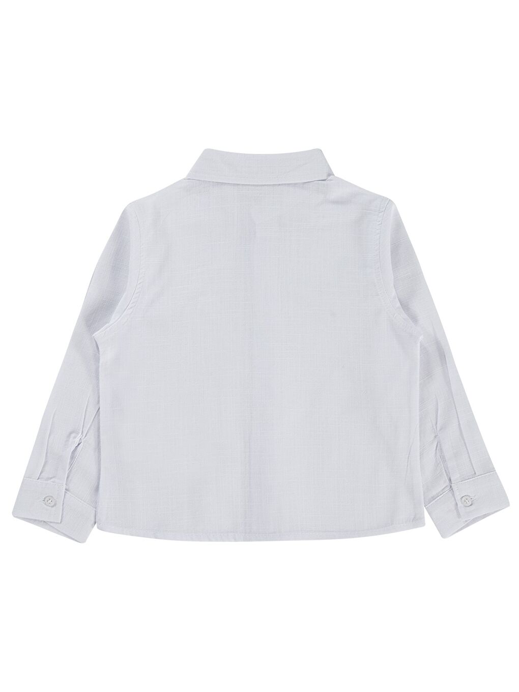 Boys Erkek Çocuk Basic Uzun Kol 2-5 Yaş Gömlek - Beyaz-1