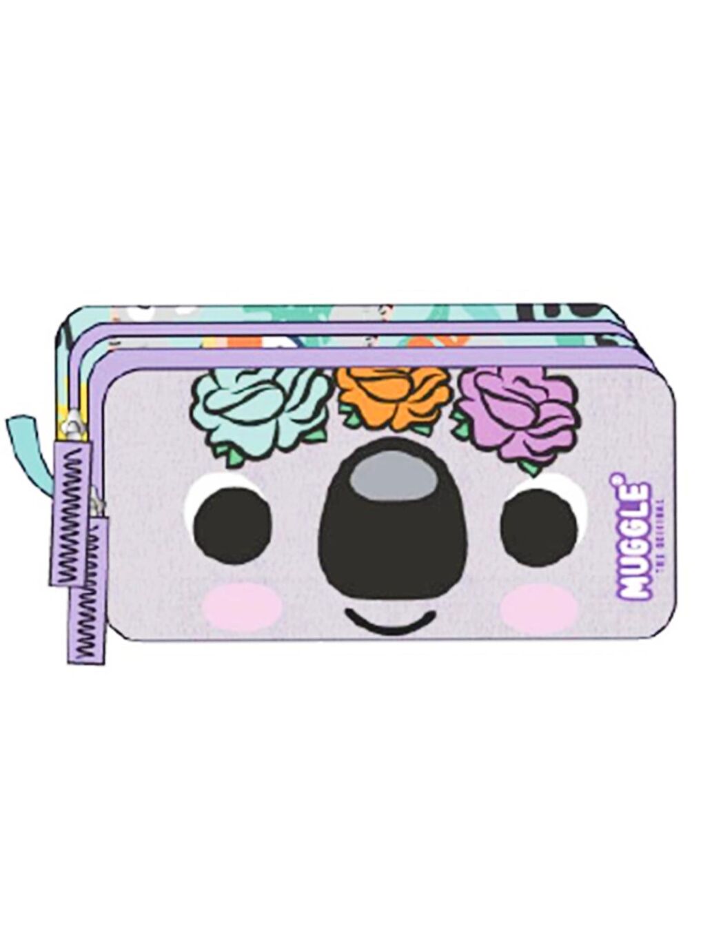 3 Bölmeli Koala Okul Çantası + Beslenme Çantası + Kalemlik-5