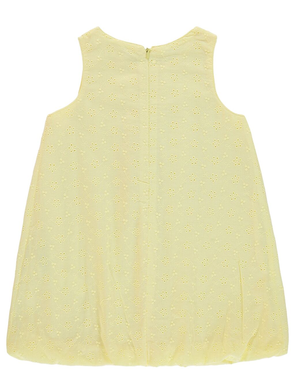 Girls Balon Etekli 2-5 Yaş Elbise - Sarı-1