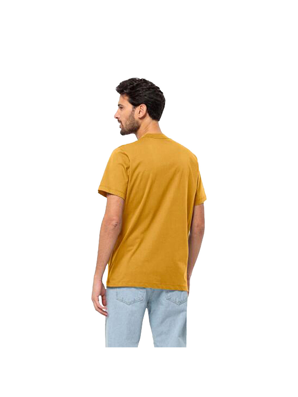 Sarı Essential T Erkek Tişört-1