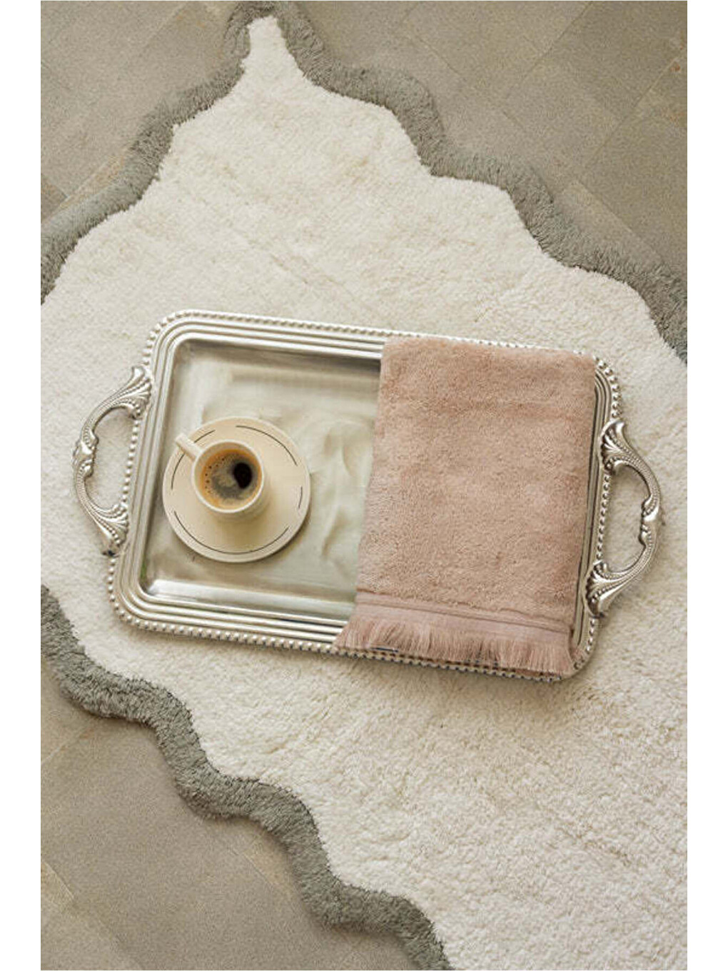 Pembe Belina Bambu Havlu 50x90 cm Whisper Pink-1