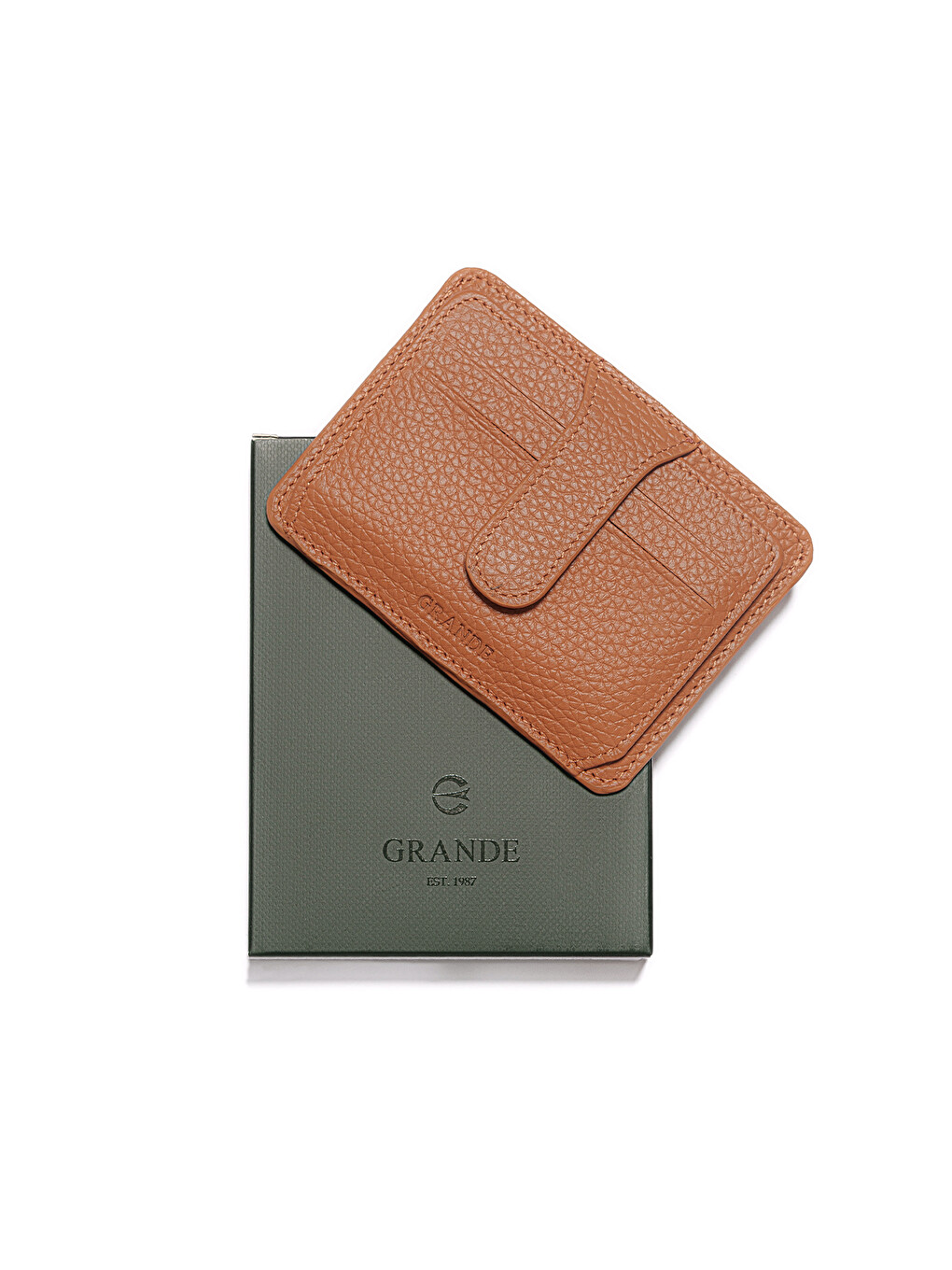 Kahverengi Unisex Cüzdan & Kartlık 539 Deri Cüzdan Kartlık-4