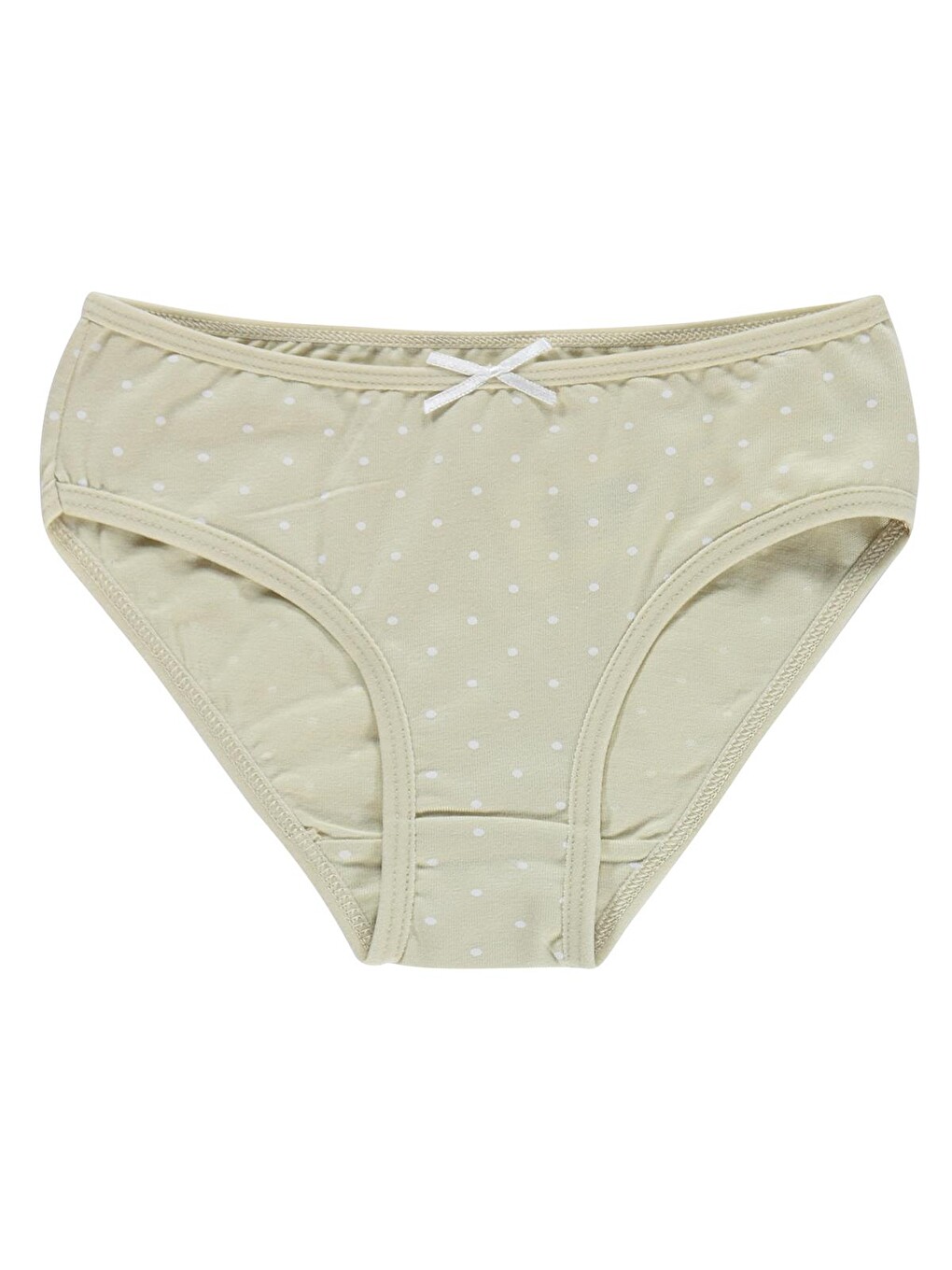 Beyaz Girls Cute 2-10 Yaş Kız Çocuk 2'li Külot - Standart-1