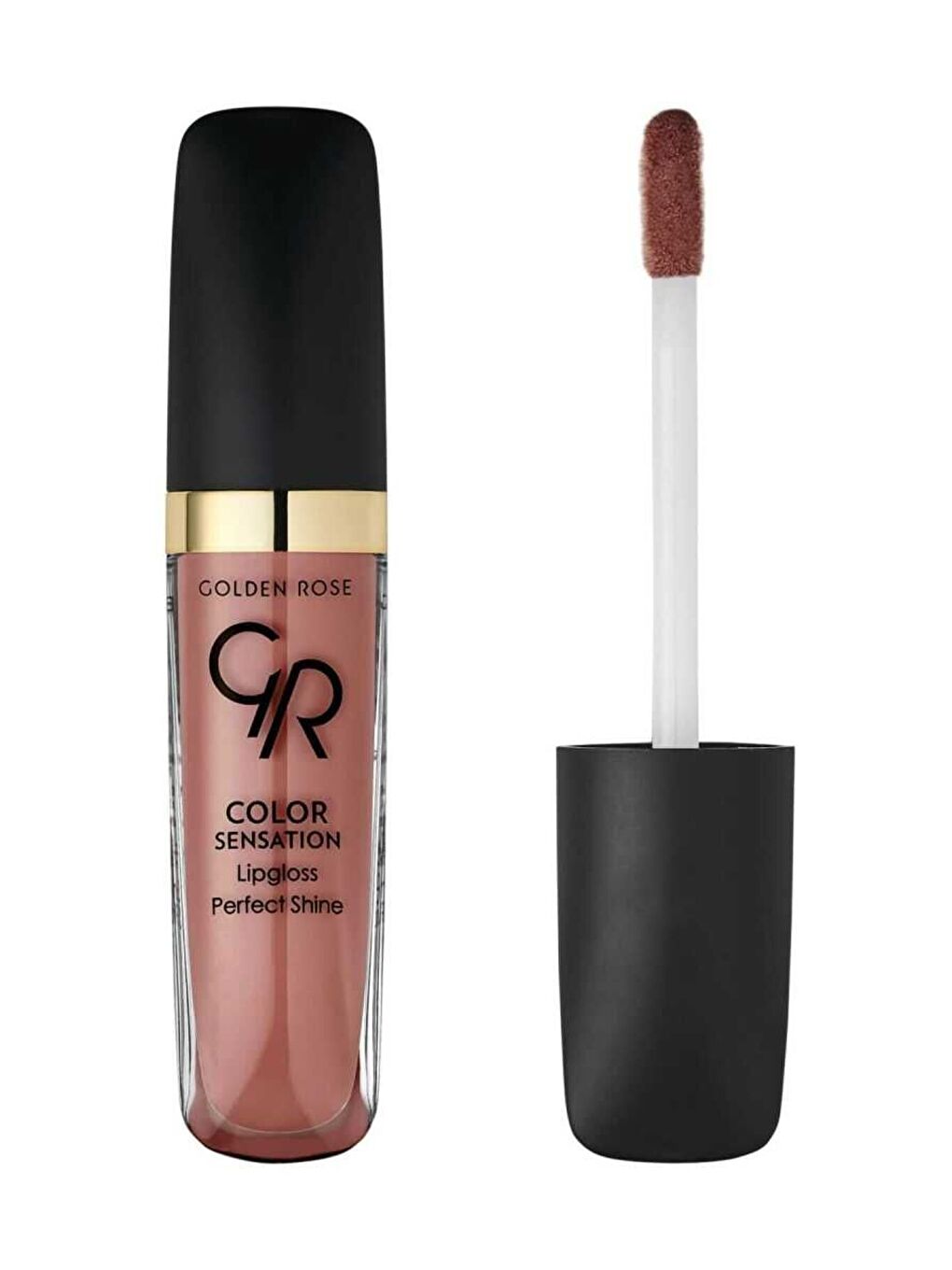 GOLDEN ROSE Color Sensation Lipgloss No: 131 Brown Nude - Renkli Dudak Parlatıcısı