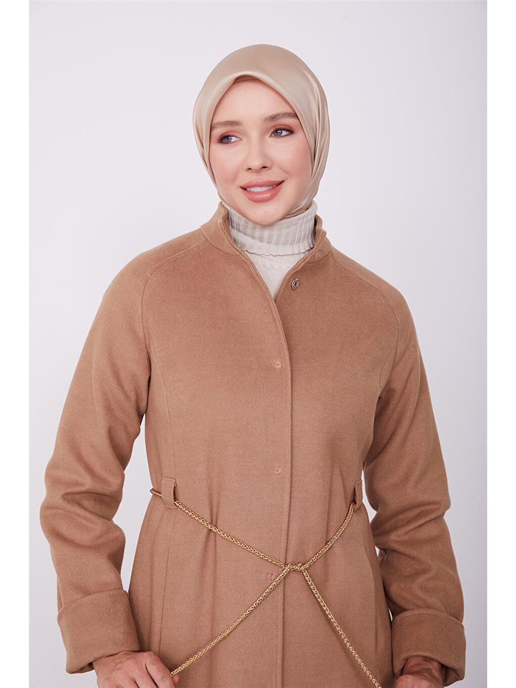 ARMİNE Camel Manto 23K8710 - 2