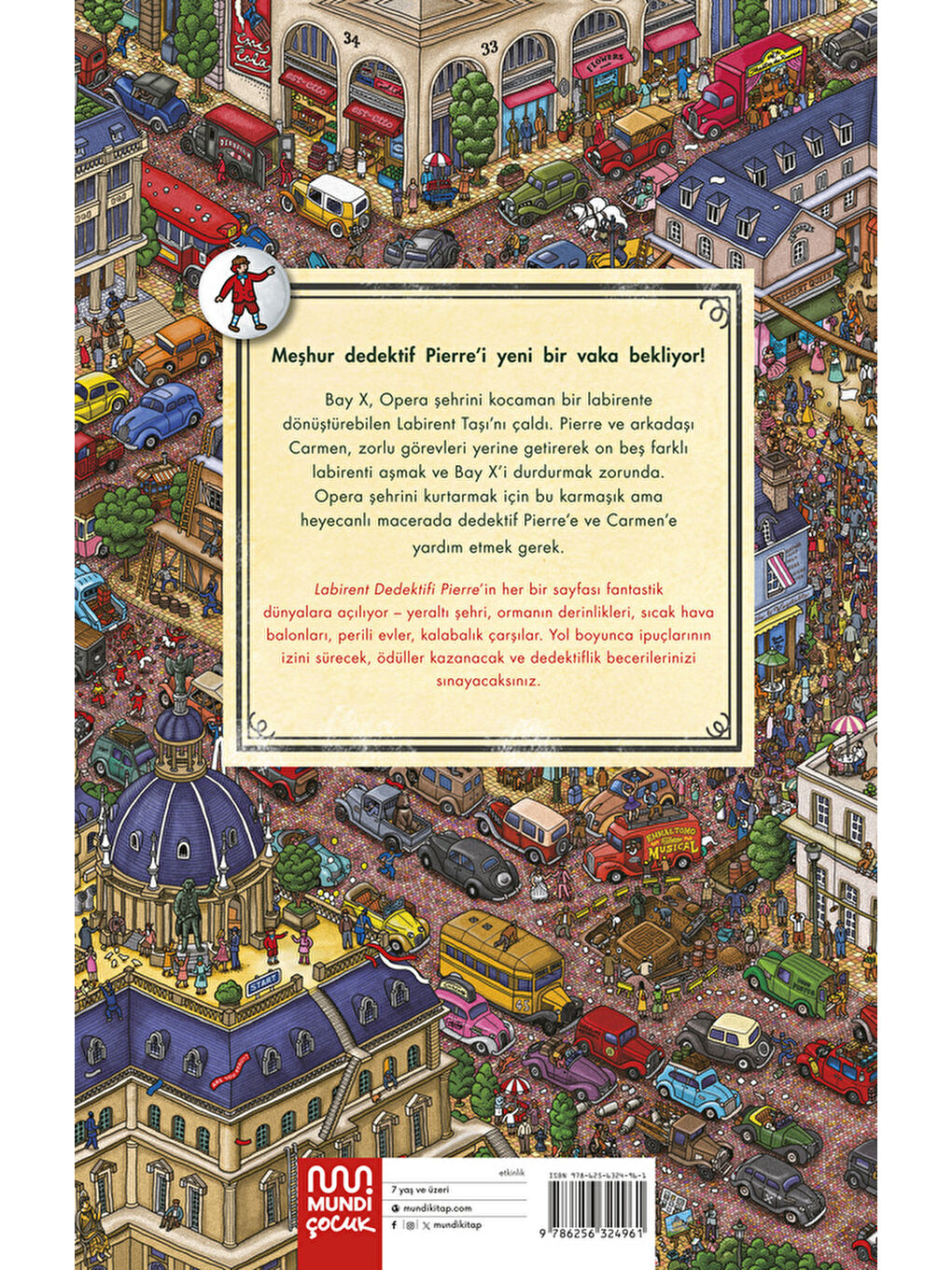Labirent Dedektifi Pierre: Labirent Taşı Soruşturması-1