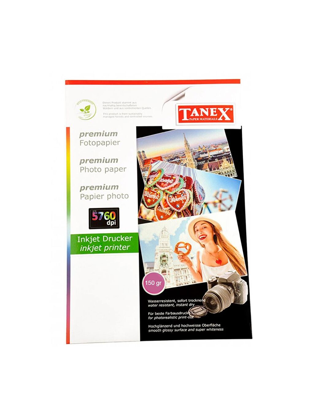 Tanex A4 Fotoğraf Kağıdı 180 Gr. 25 Adet