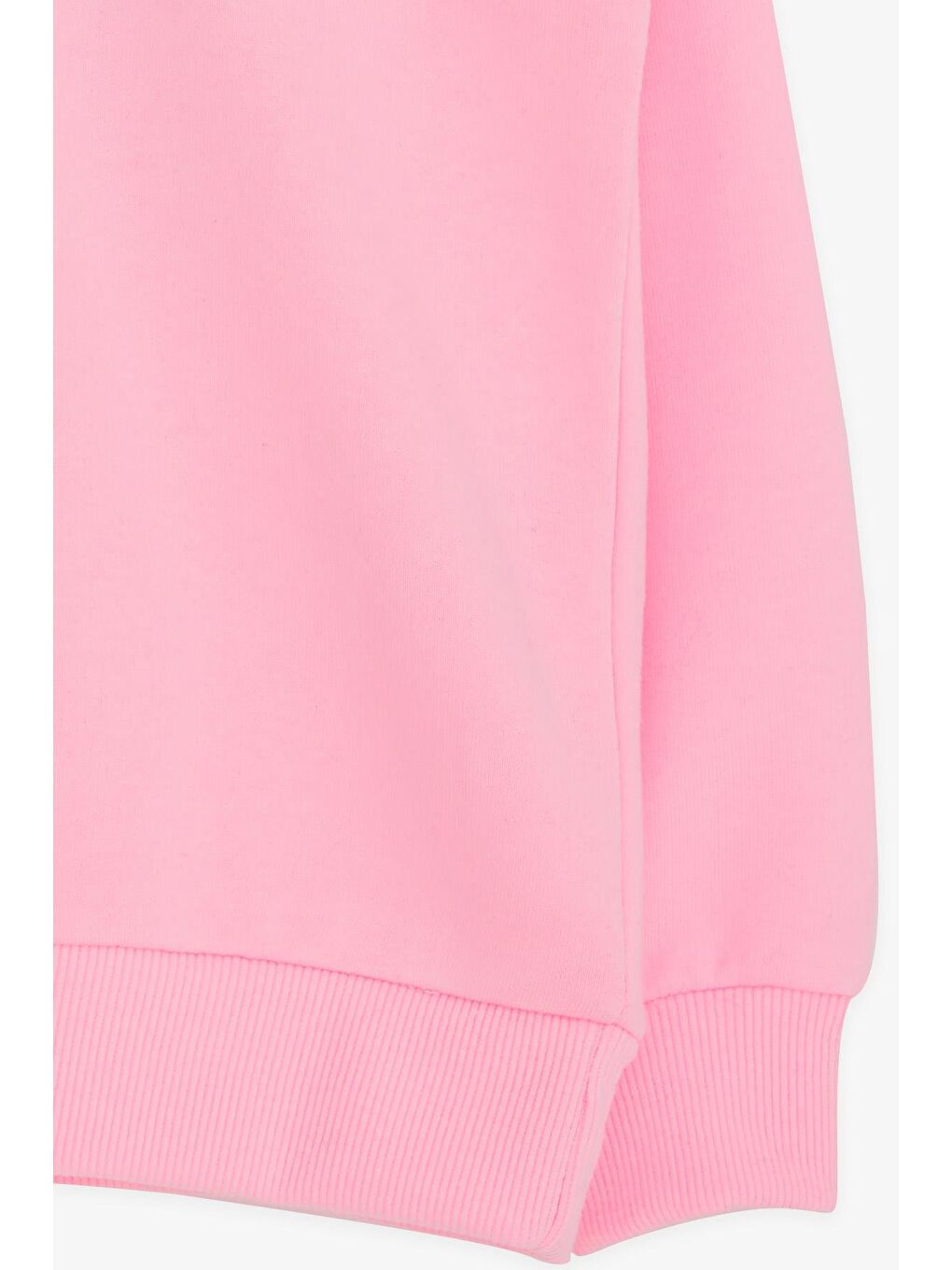 Breeze Pudra Pembe Kız Çocuk Sweatshirt Renkli Yazı Baskılı Pudra (9-14 Yaş) - 5