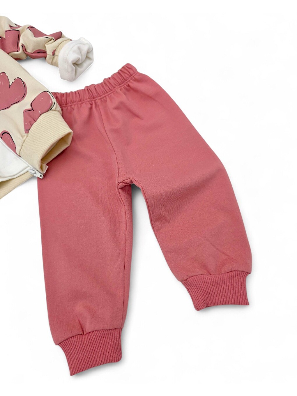 Pembe Kız Bebek Mevsimlik 3’lü Takım-1