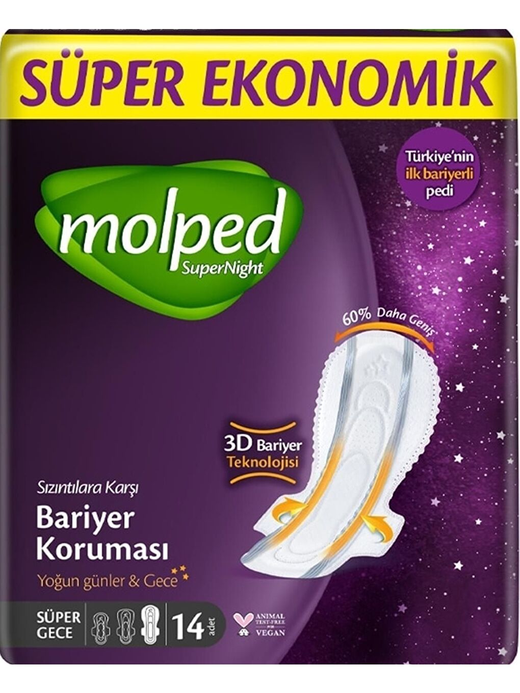 Supernight Süper Ekonomik Süper Gece 14 lü