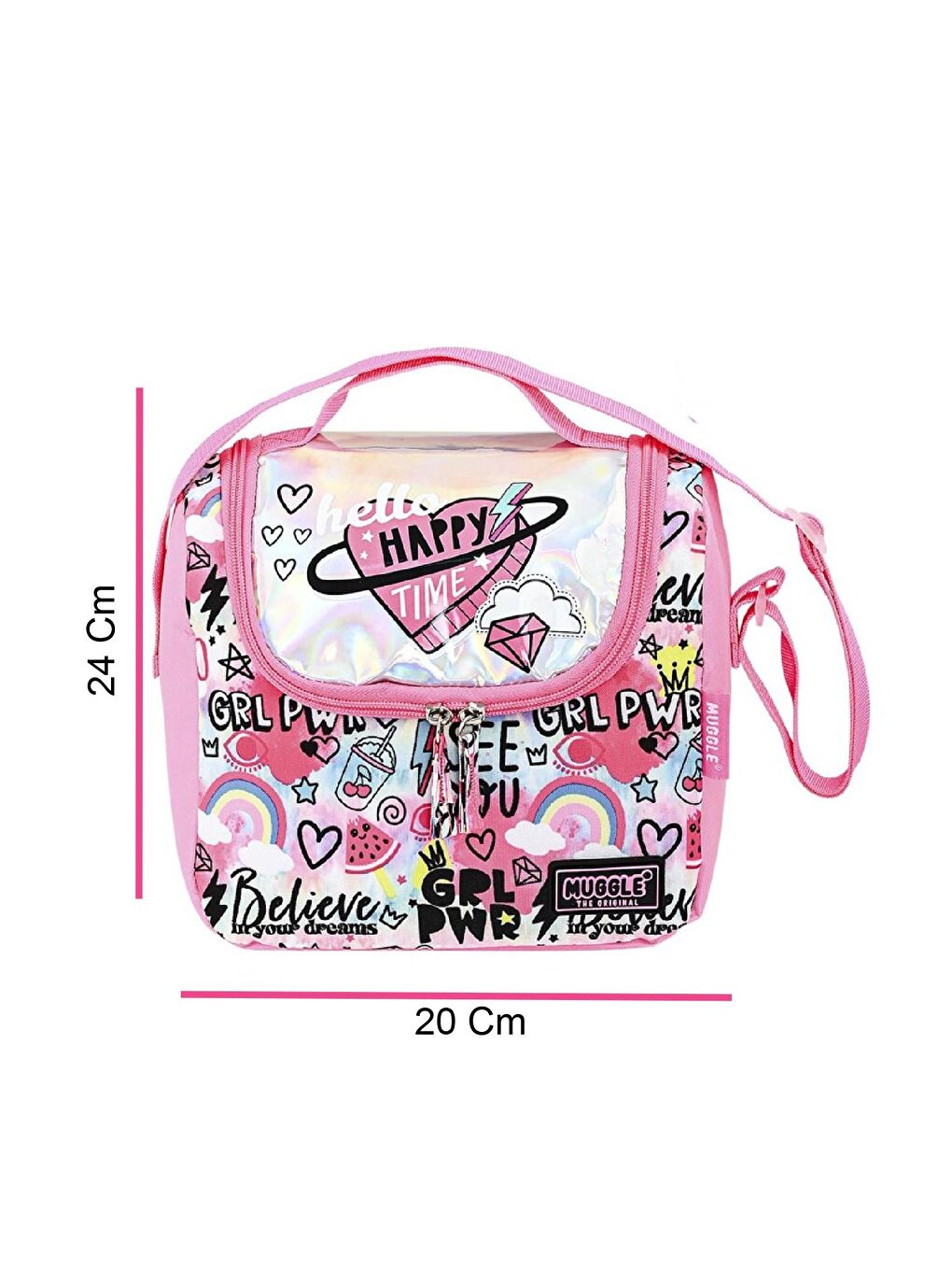 2 Bölmeli Fashion Totally Okul Çantası + Termoslu Beslenme Çantası + Kalemlik-3