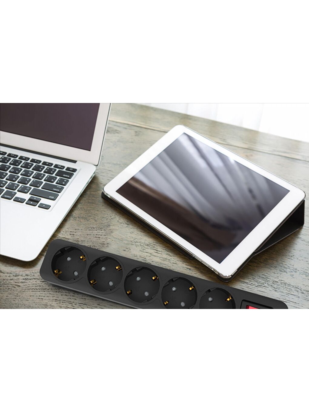 IPW-44SY3 5 Port 3 Metre Akım Korumalı 3M Siyah-5