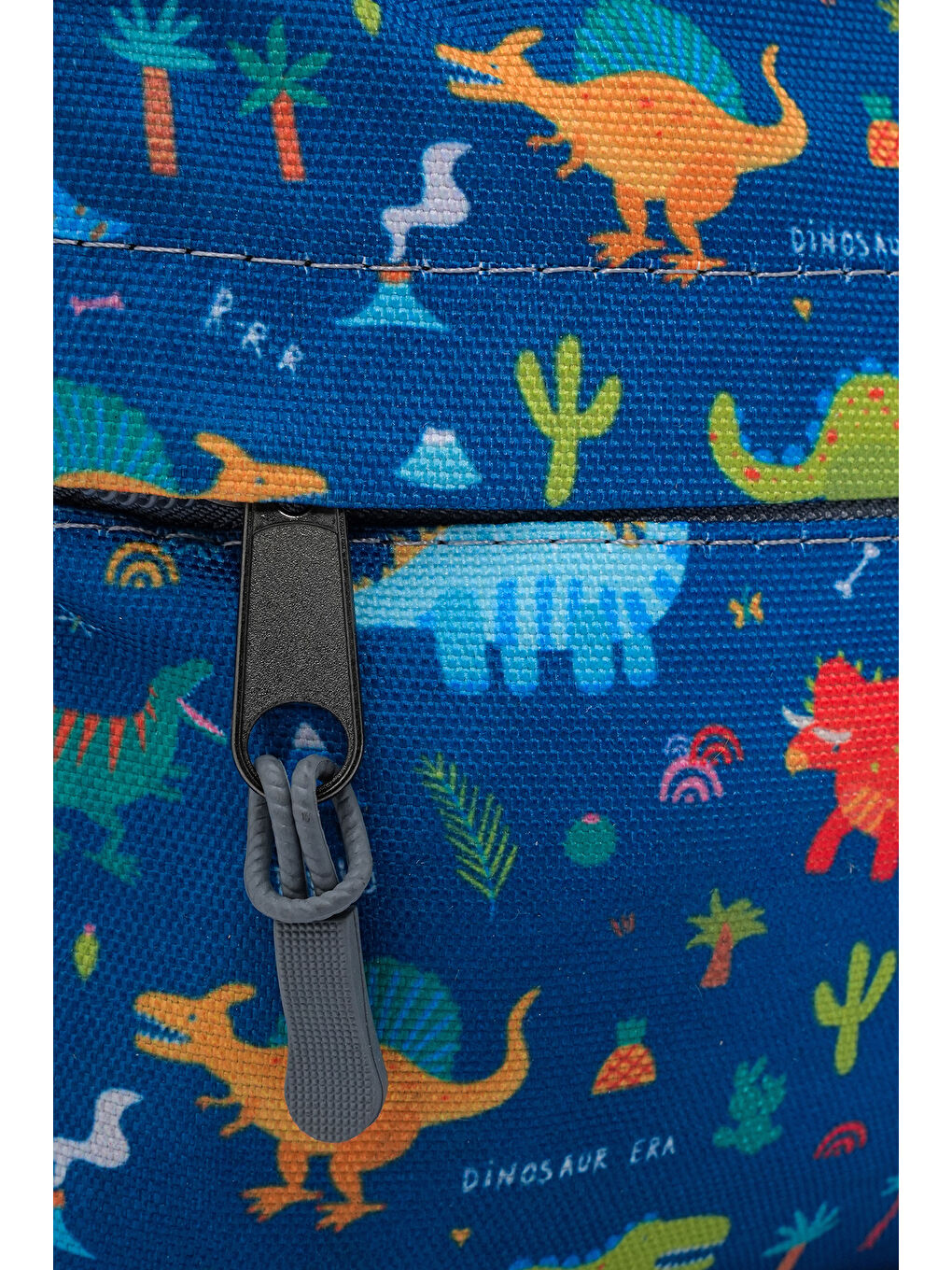 Renkli Dinozor Desenli 3'lü İlkokul Çanta Seti-4
