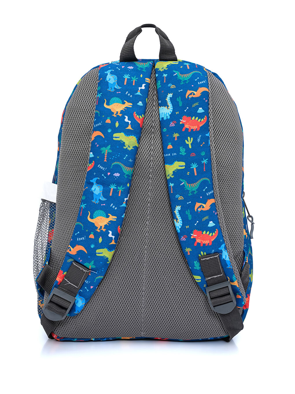 Renkli Dinozor Desenli 3'lü İlkokul Çanta Seti-5