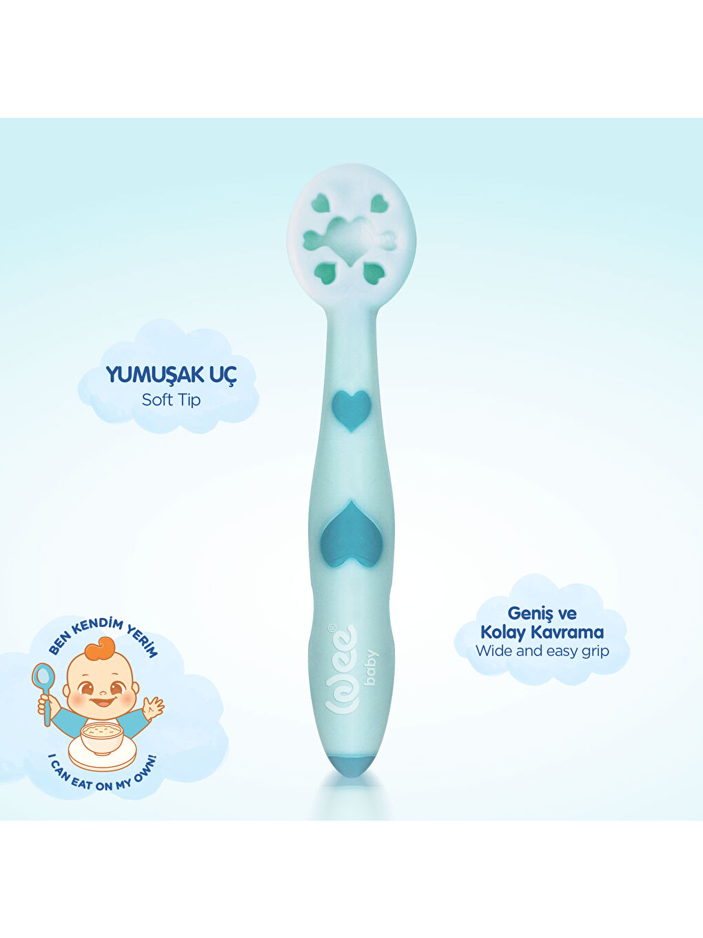 Püre Kaşığı MAVİ-2