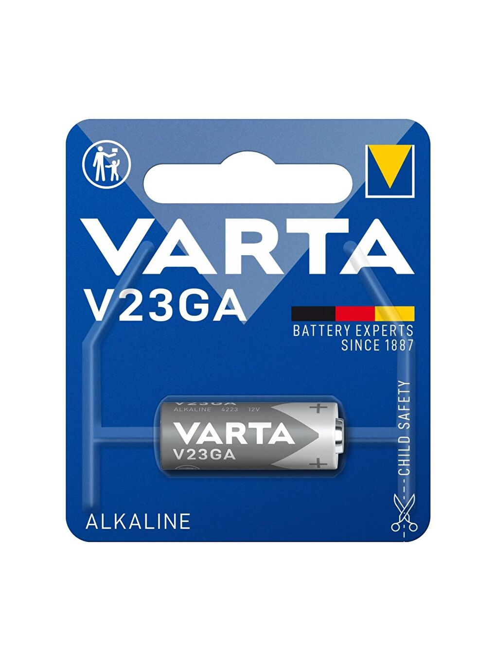 V23GA Alkalin Çakmak Pil 12 V 1 Adet