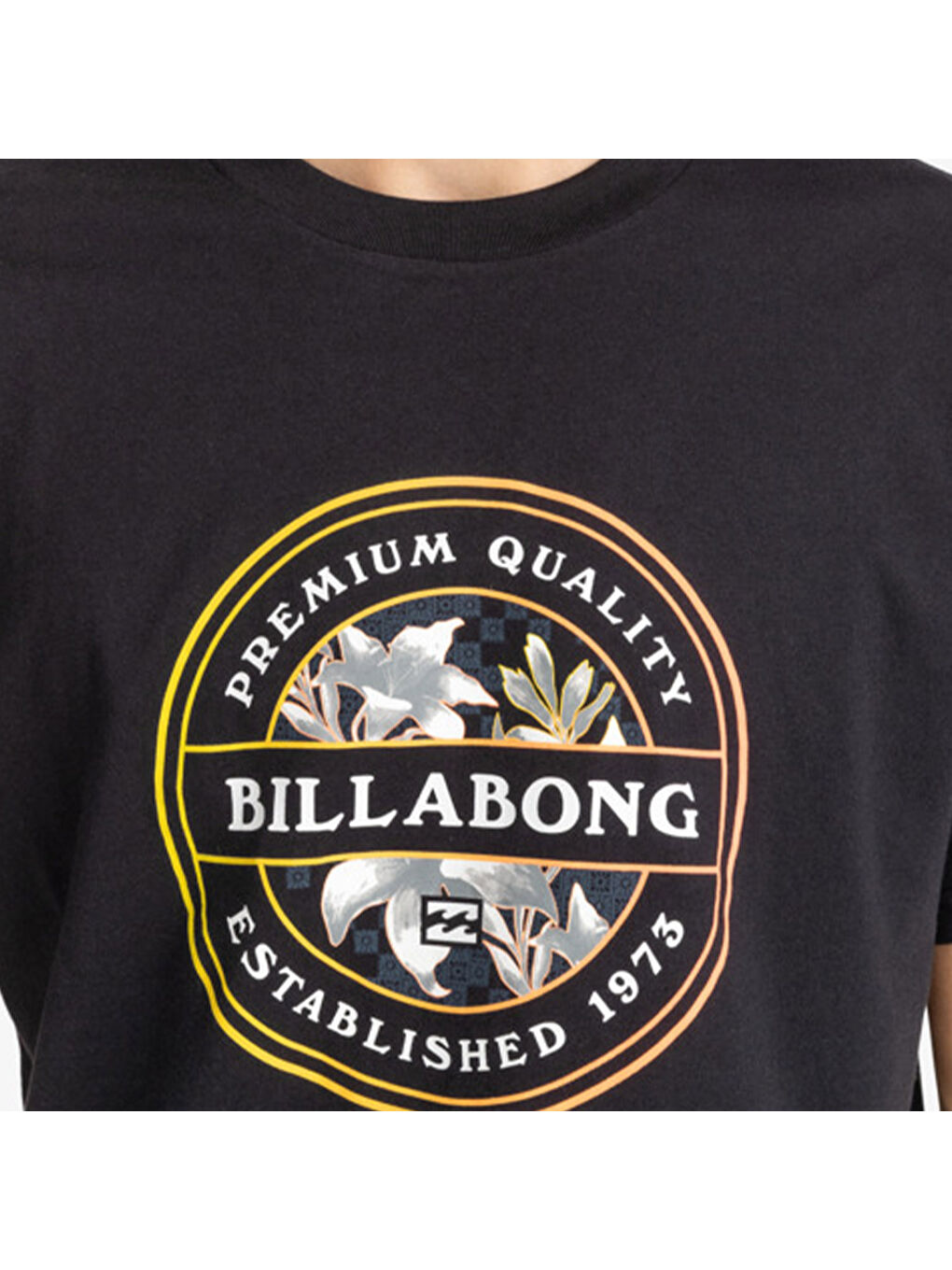 Rotor Fill Ss Erkek Siyah Tişört-4