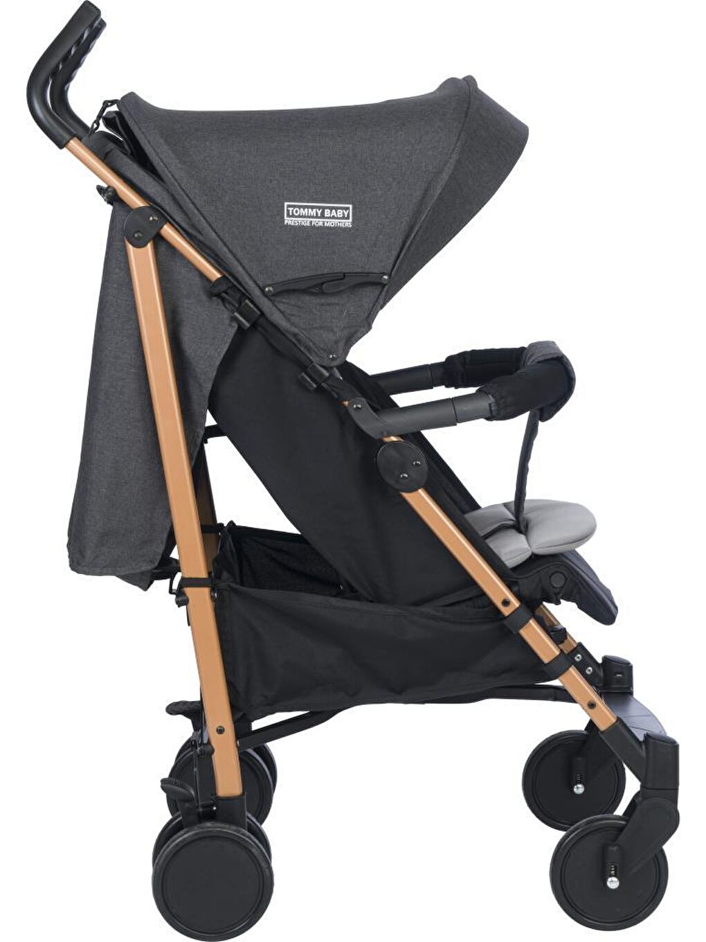 Luppo Gold Tam Yatar Baston Bebek Arabası Puset-1