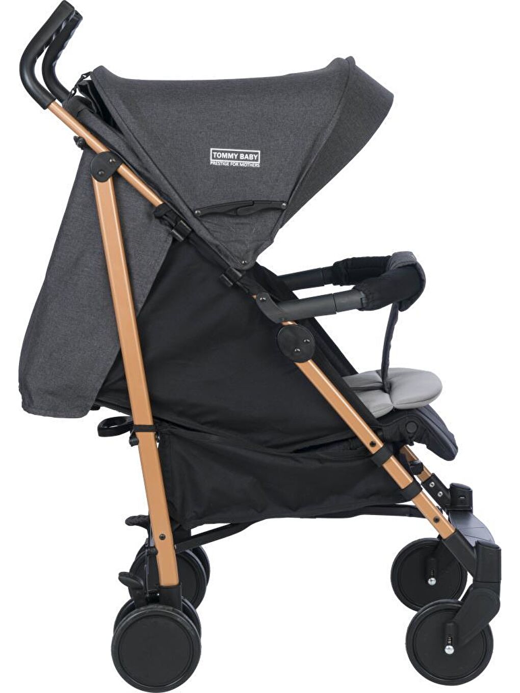 Luppo Gold Tam Yatar Baston Bebek Arabası Puset-2