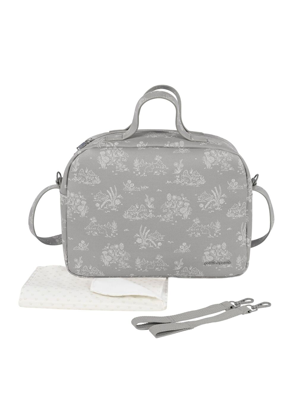 Toile de Jouy Bebek Bakım Çantası Forest