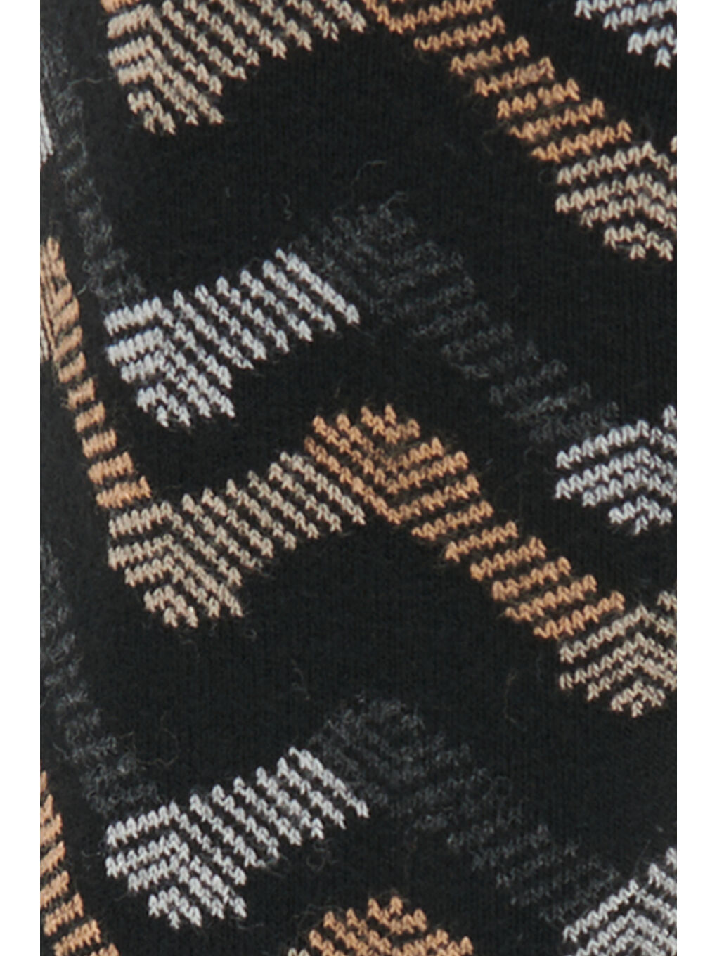 Erkek Siyah-Gri Desenli Siyah Gri Bambulu Casual Soket Çorap-1