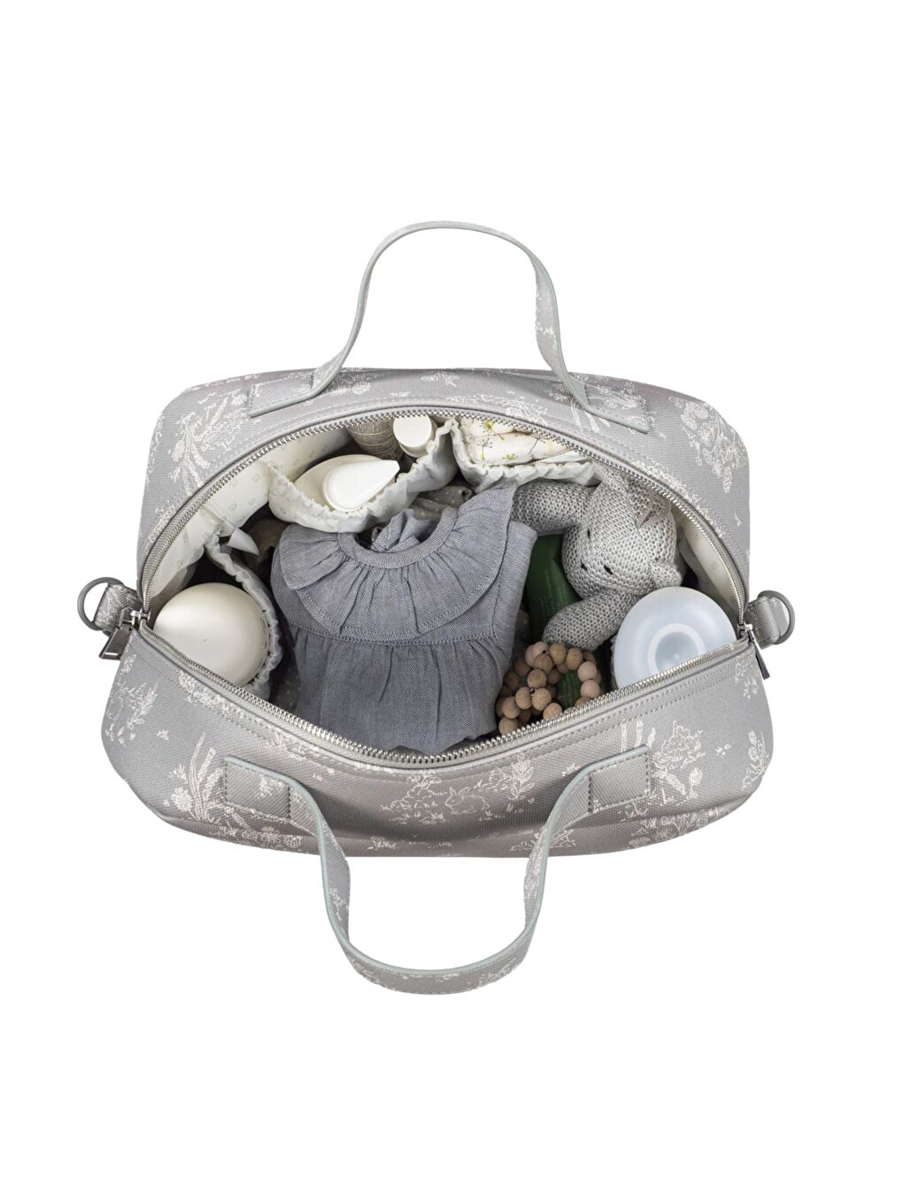 Toile de Jouy Bebek Bakım Çantası Forest-9