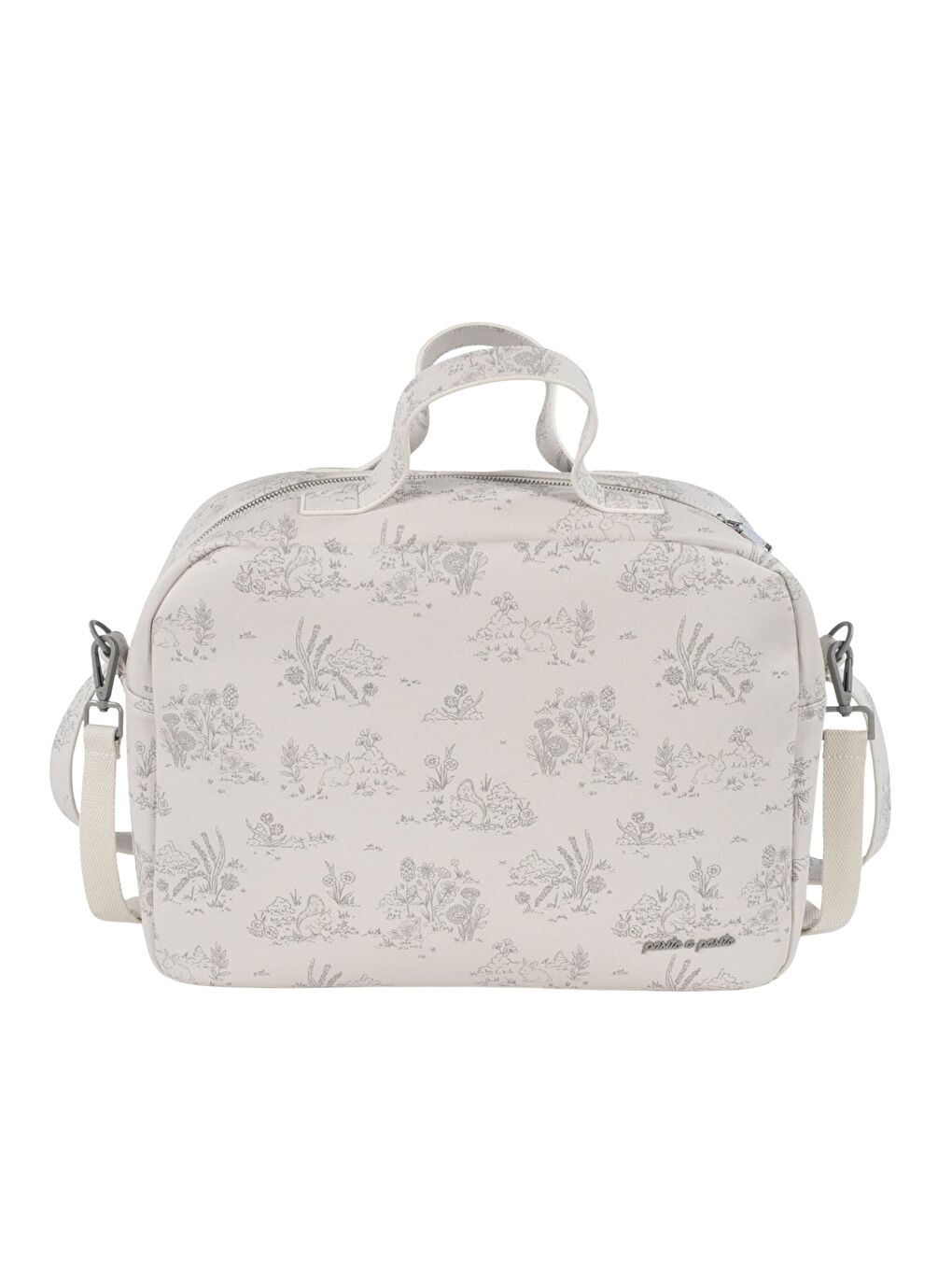 Toile de Jouy Bebek Bakım Çantası Cream-1