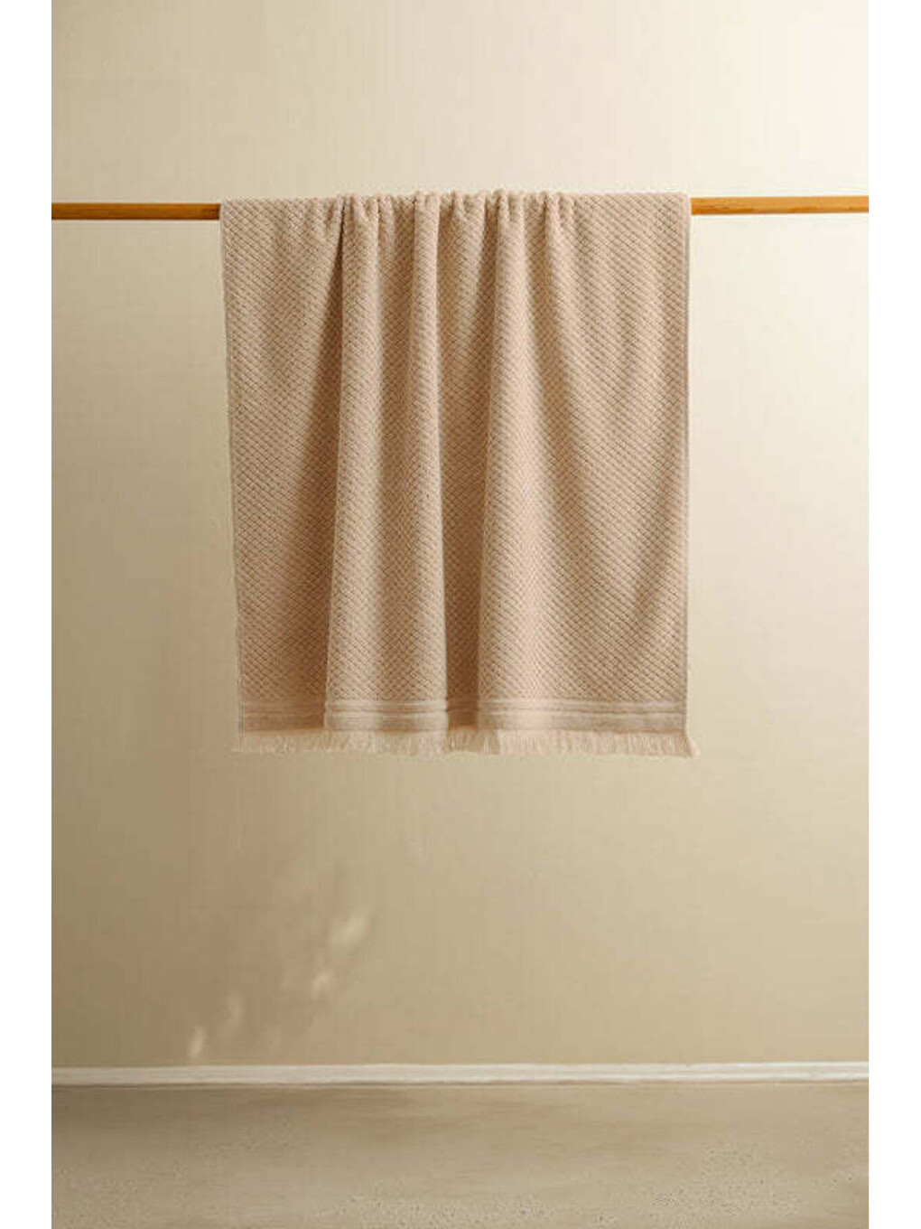 Kahverengi Moon %100 Pamuk Havlu Mocha 90x150 cm-1