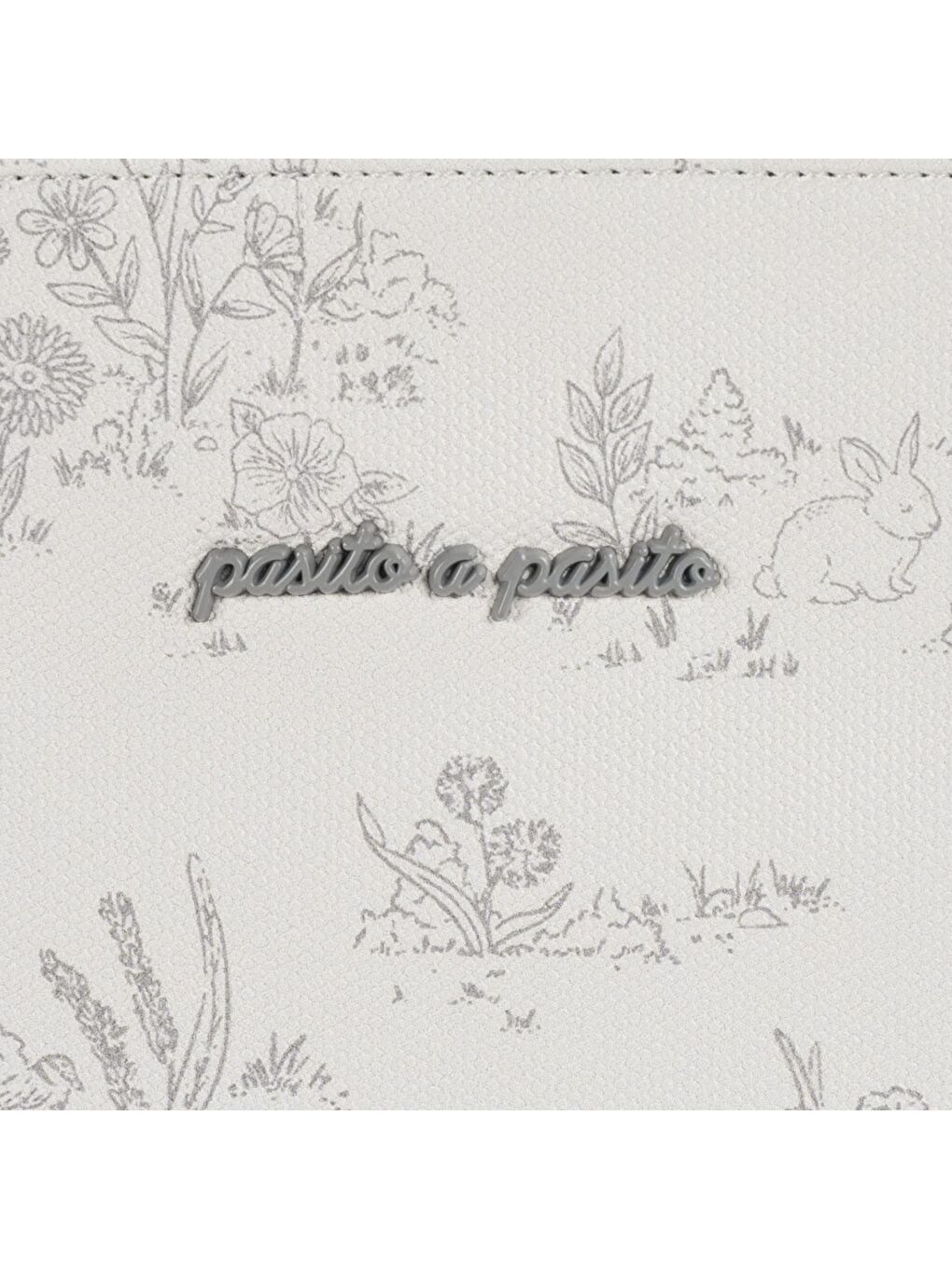 Toile de Jouy Crossbody Bebek Bakım Çantası Cream-6