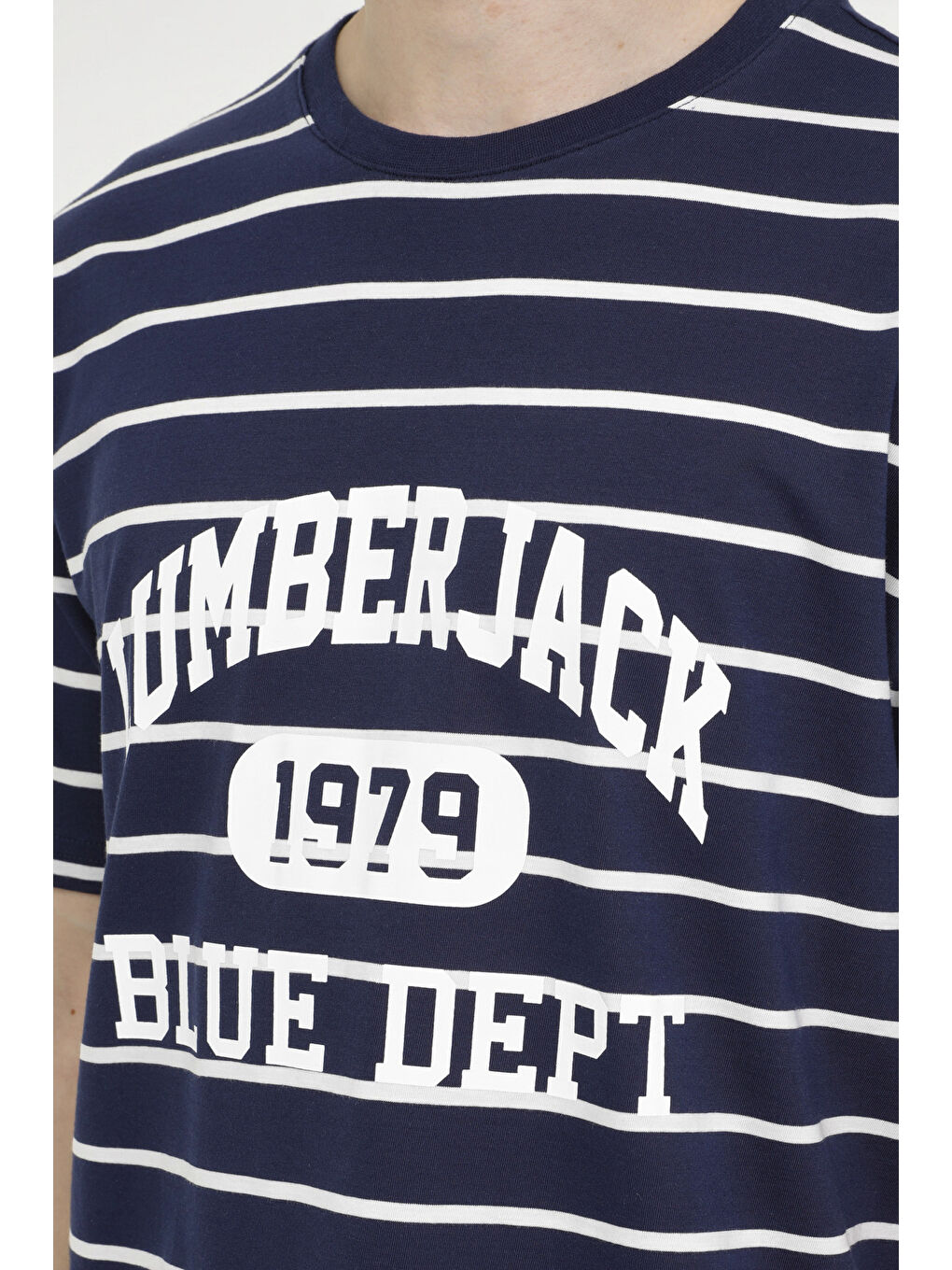 Lumberjack Mavi Erkek Kısa Kol T-Shirt - 3