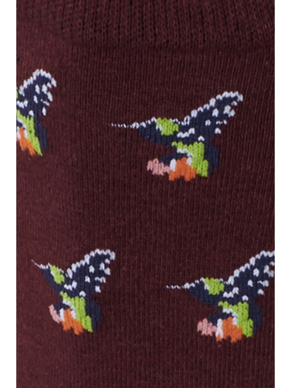 Erkek Lacivert Desenli Çorap-1