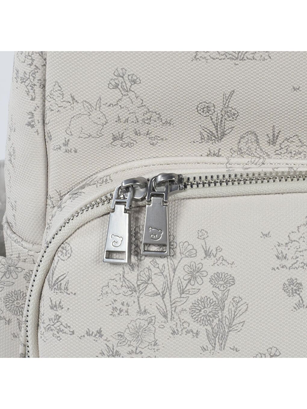 Toile de Jouy Bebek Bakım Sırt Çantası Cream-9