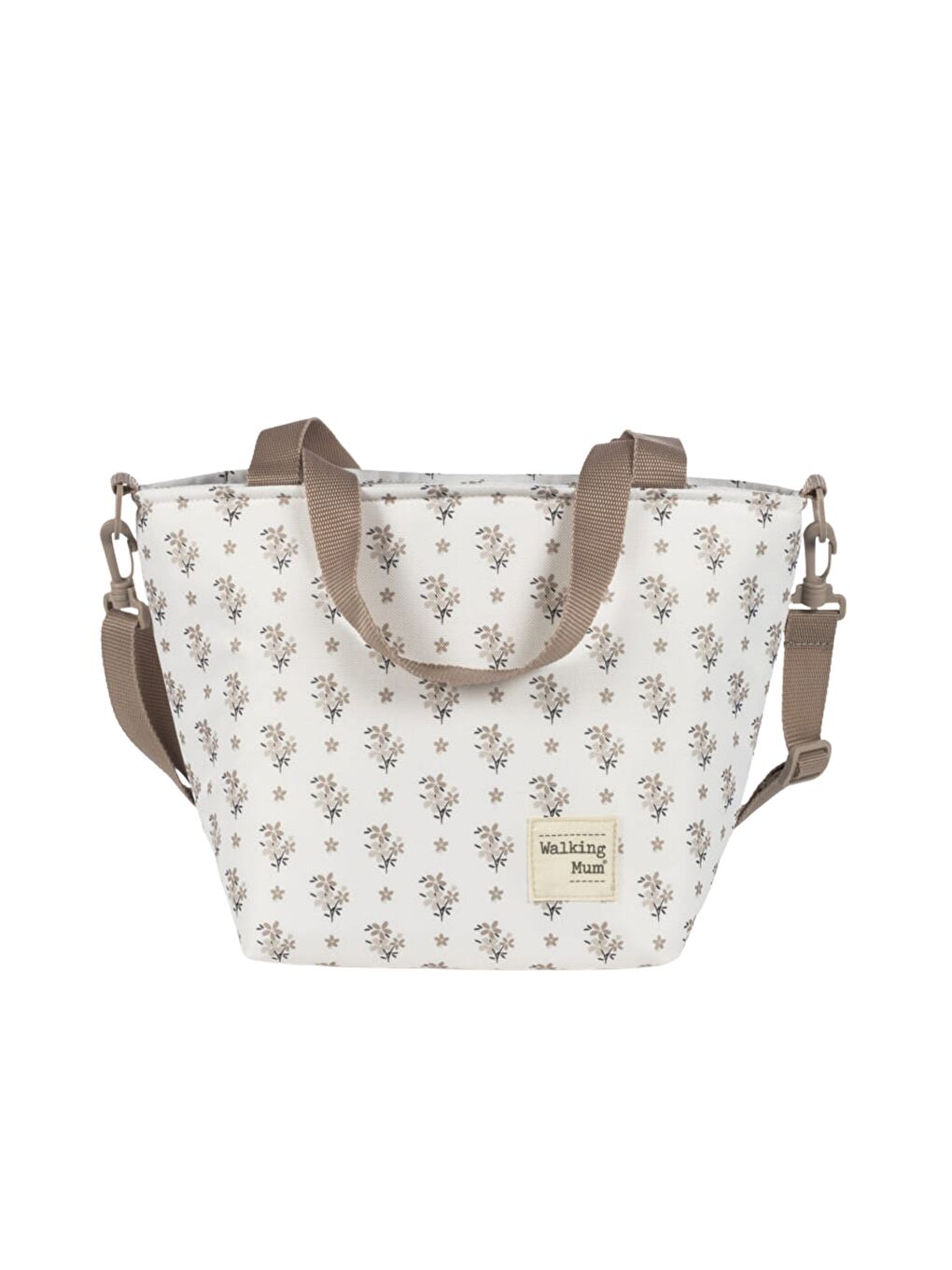 Bolsa Comiditas Çiçek Desenli Termos Çanta